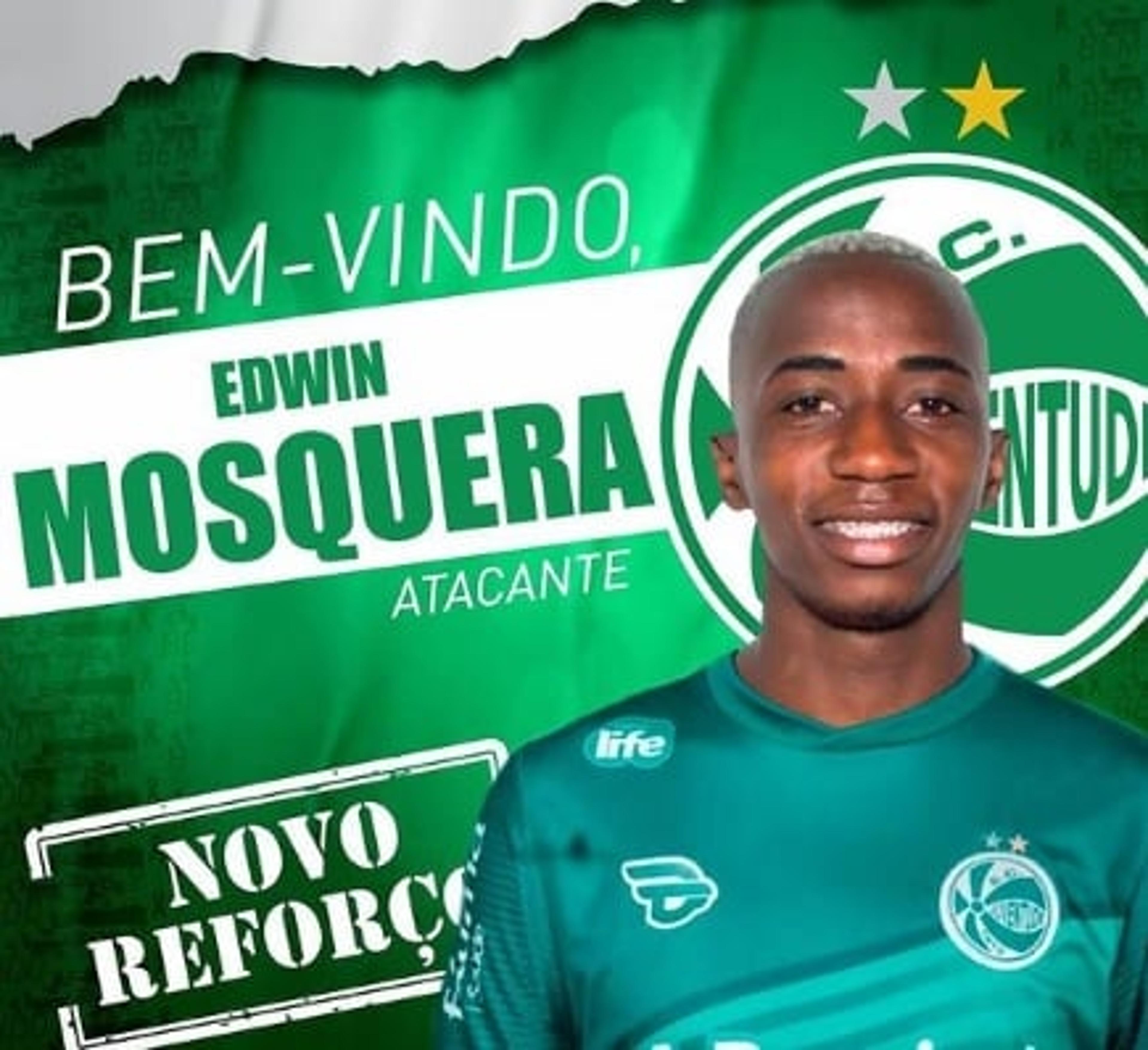 Edwin Mosquera é mais um reforço do Juventude