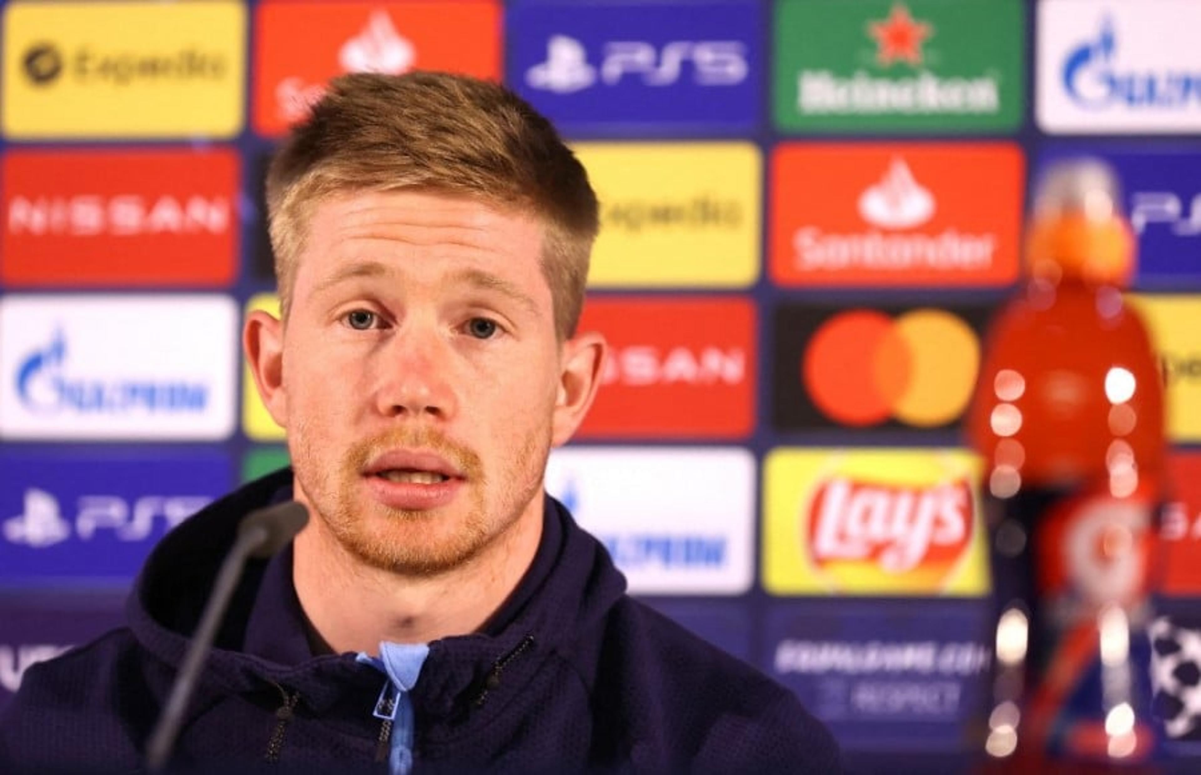 VÍDEO: ‘Se vence, é herói, se perde, é fracasso’, avalia De Bruyne sobre final da Champions