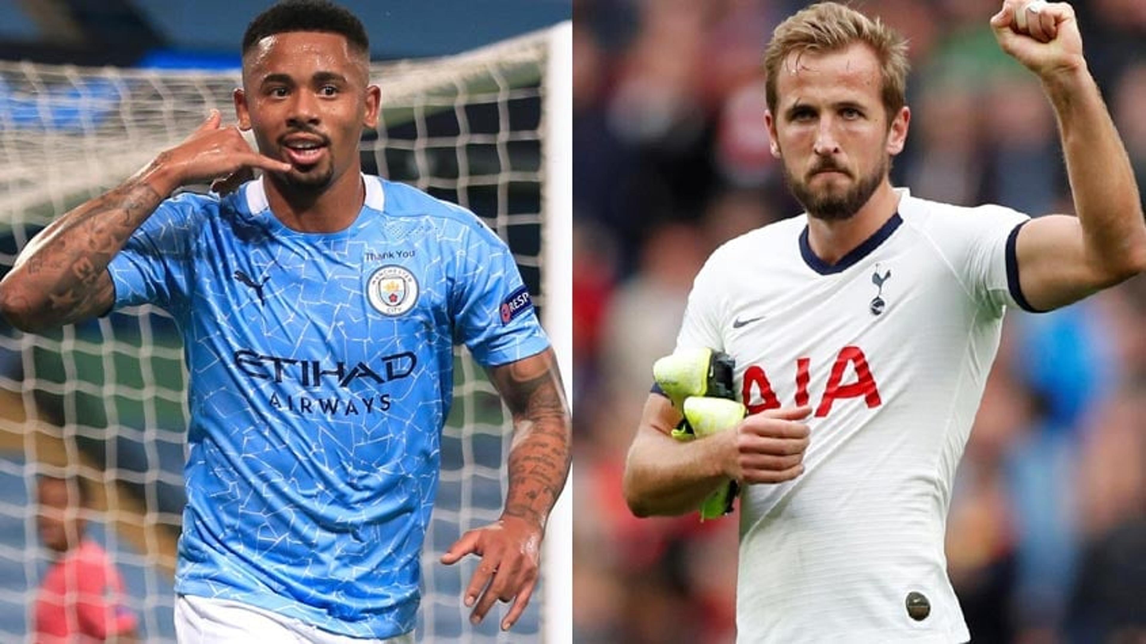 Gabriel Jesus pode ser envolvido em troca entre Manchester City e Tottenham por Harry Kane