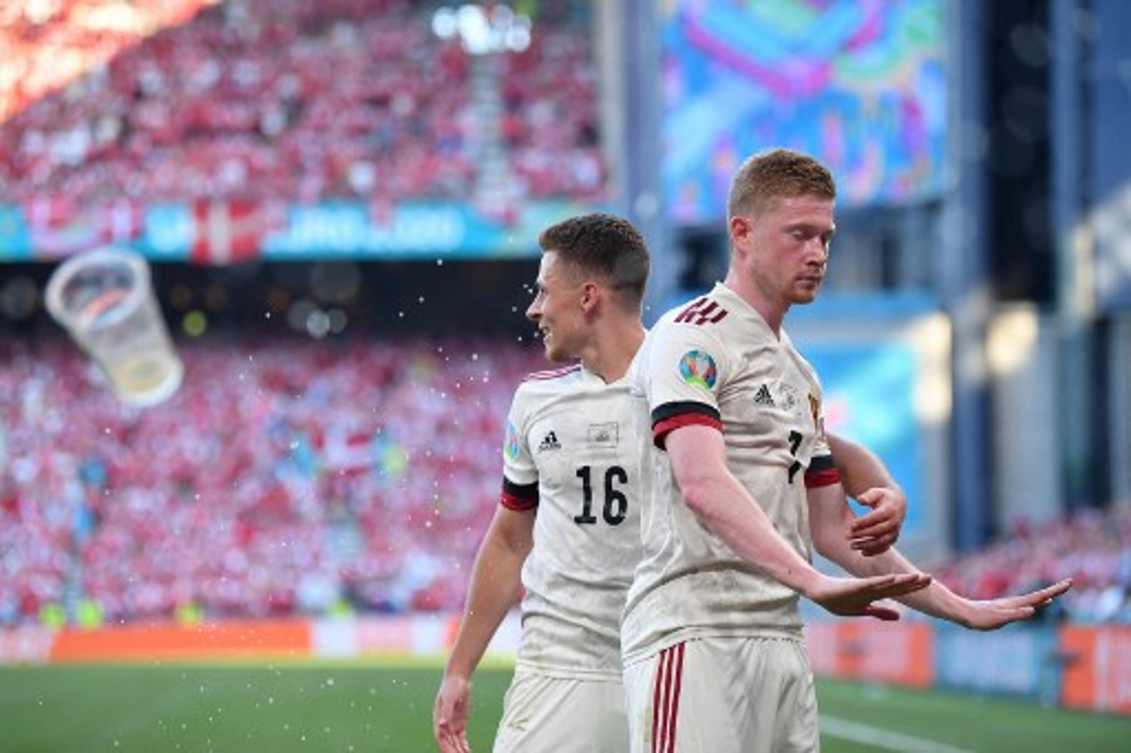 Com show de De Bruyne, Bélgica vence a Dinamarca de virada na Eurocopa