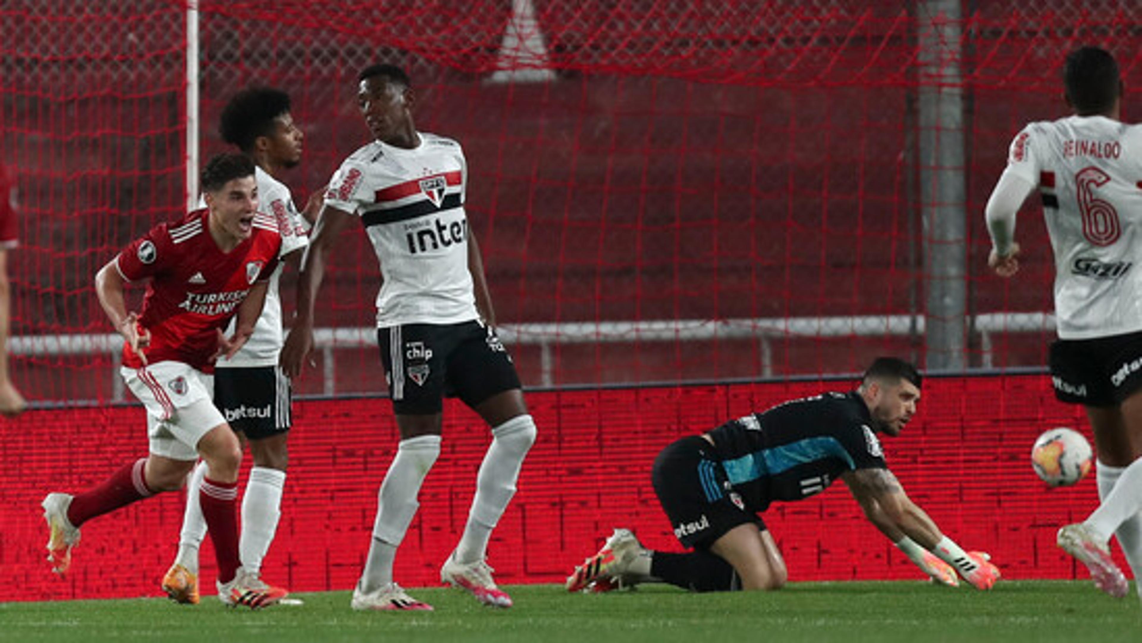 River Plate pode perder dupla de ataque para sequência da Libertadores