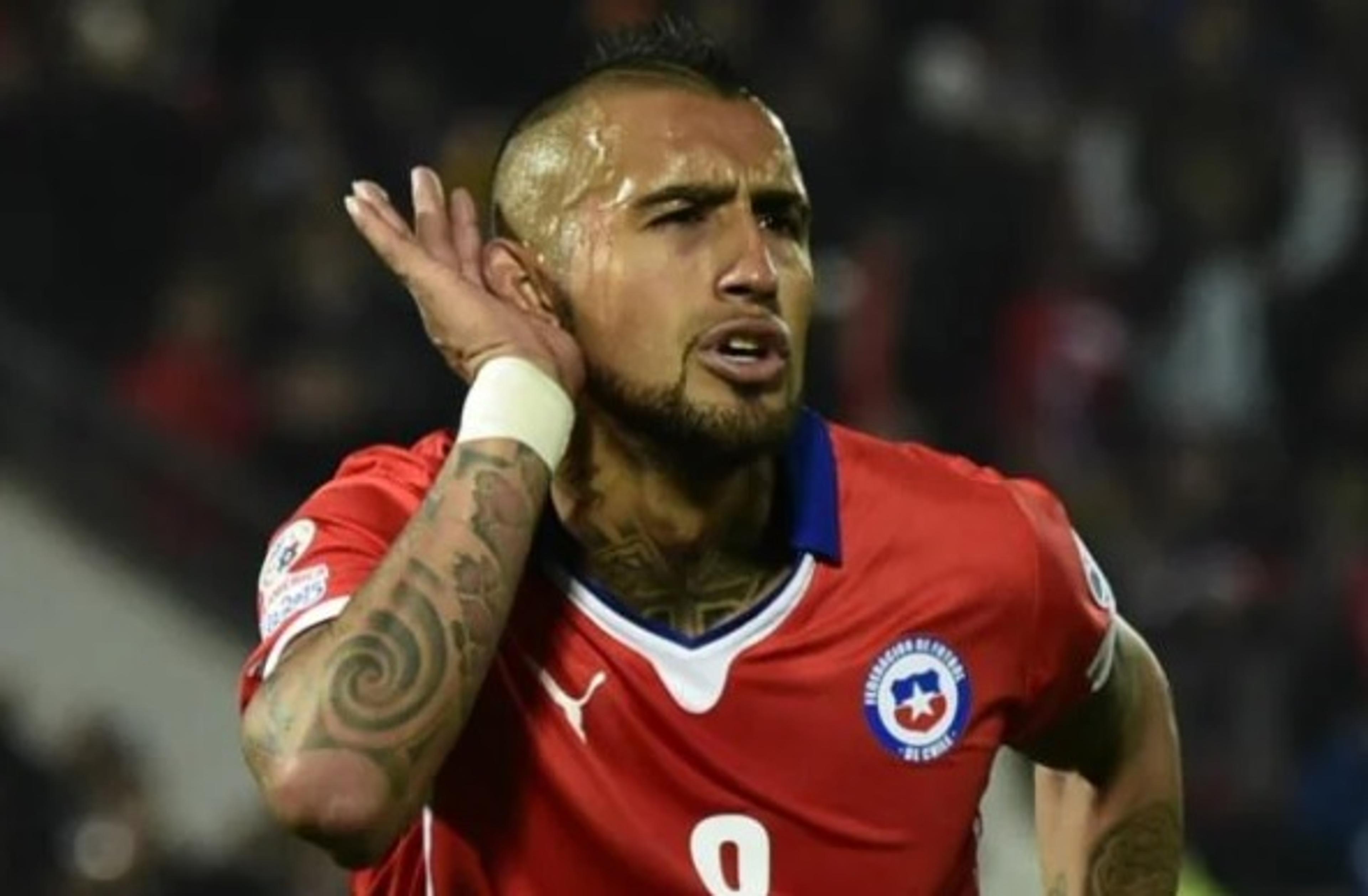 Vidal mostra confiança antes das quartas de final e não teme nem o Brasil