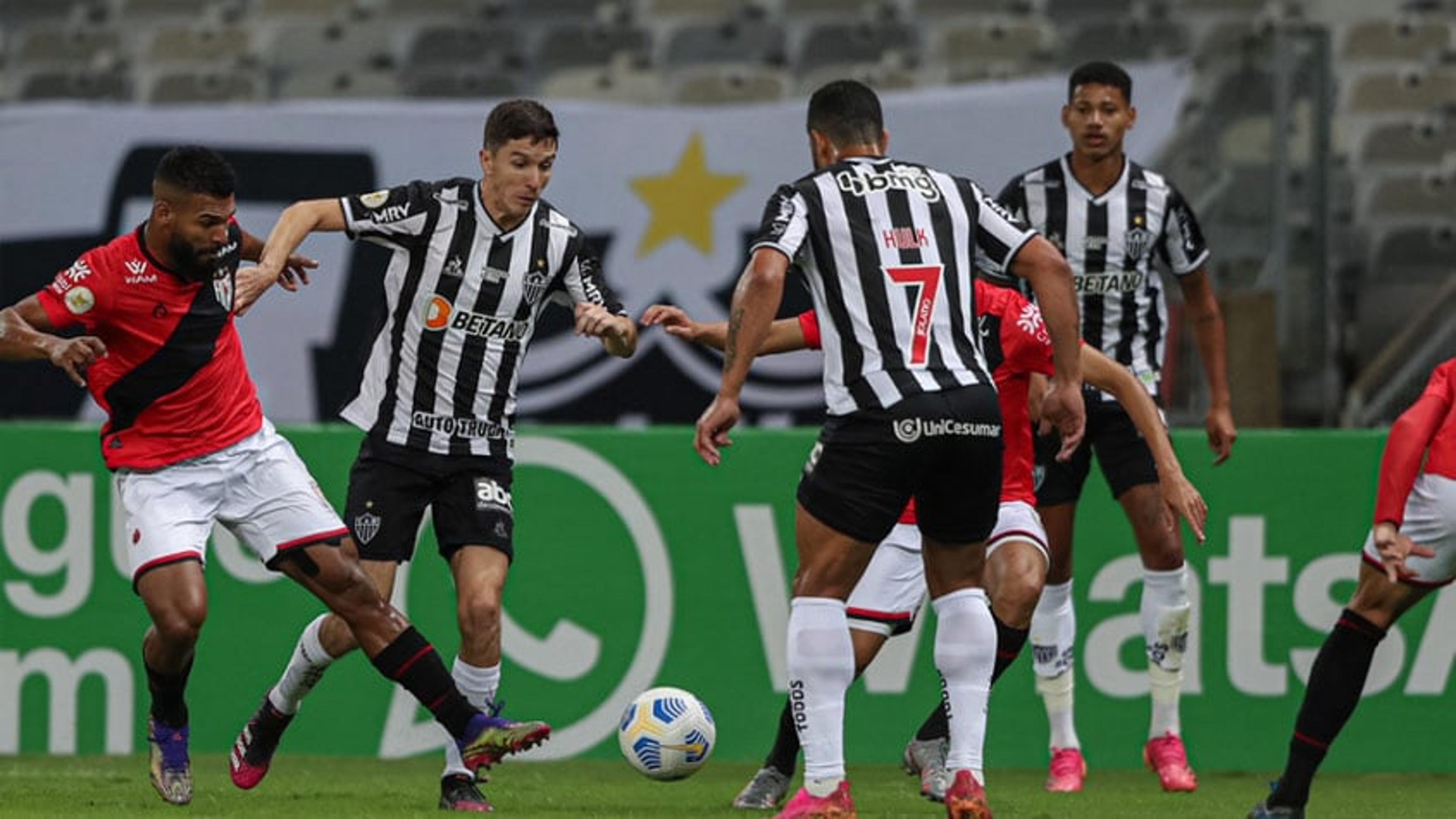 Atlético-GO x Atlético-MG: onde assistir, prováveis times e desfalques