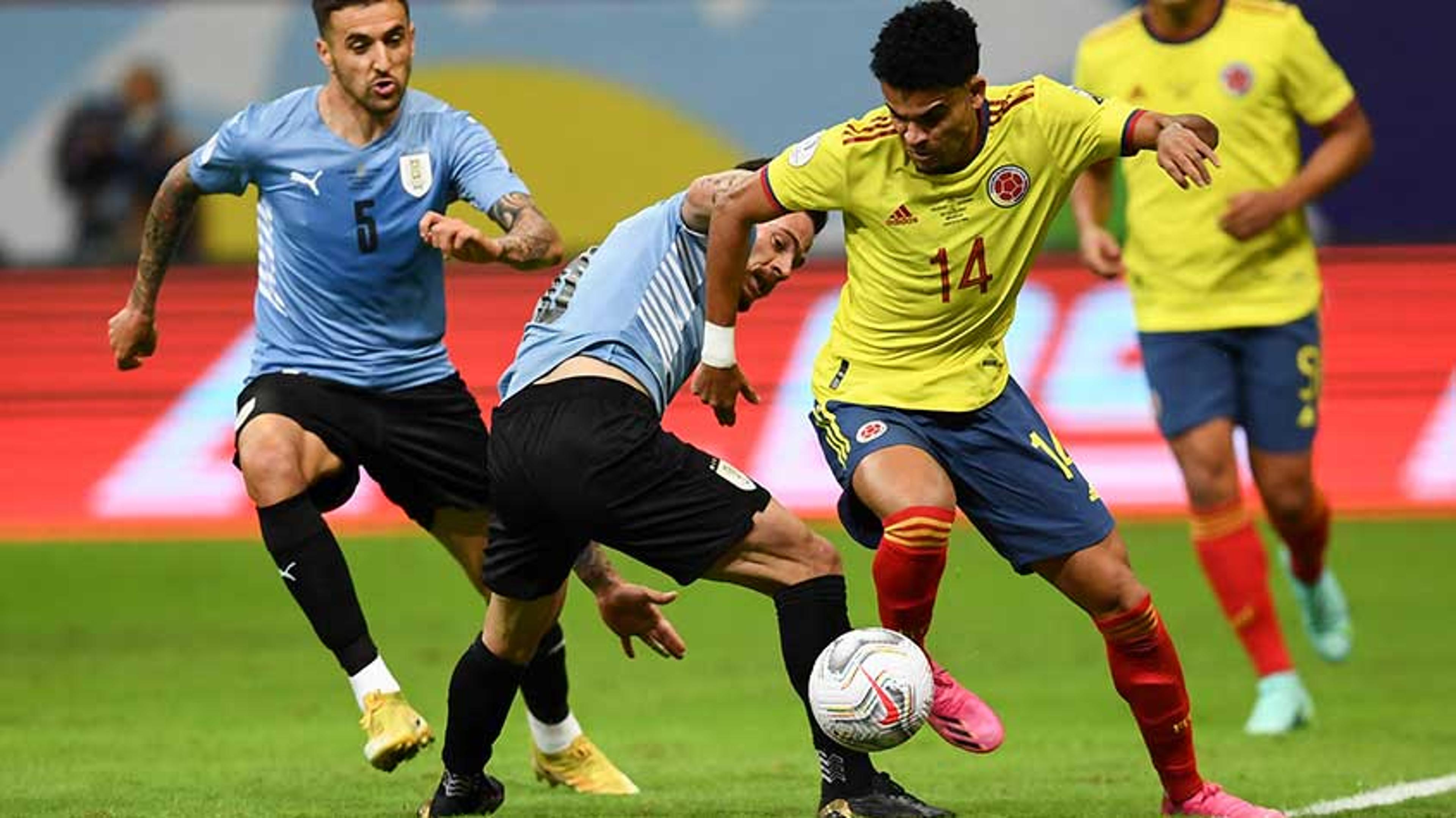 Uruguai x Colômbia: onde assistir, horário e escalações do jogo das Eliminatórias