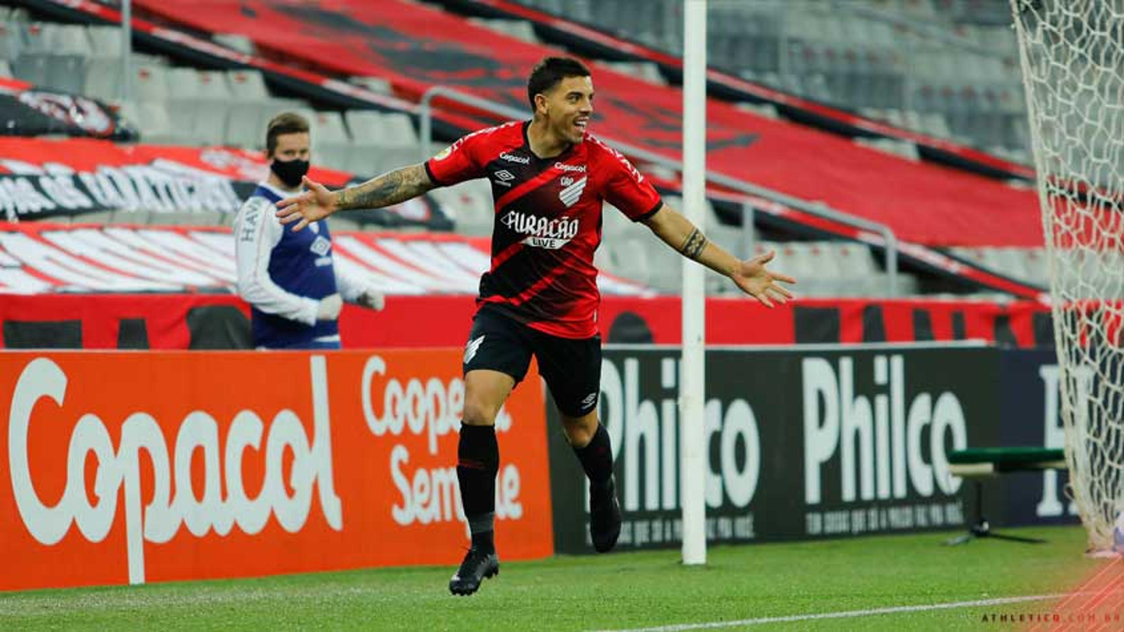 Athletico mantém invencibilidade na Arena da Baixada no Brasileirão