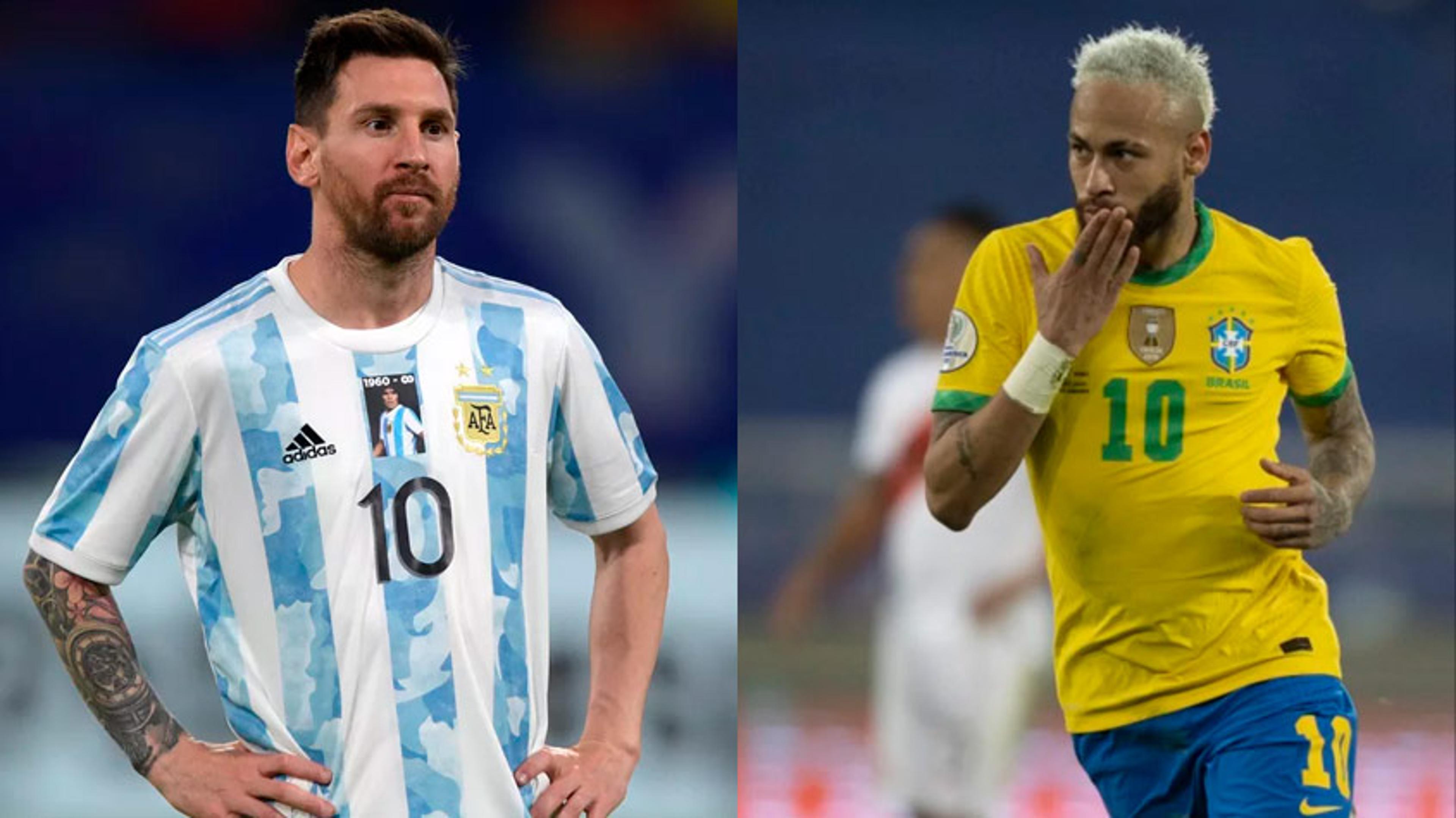 Duelos LANCE! Quem é melhor na final da Copa América: Brasil ou Argentina? Vote por posição!