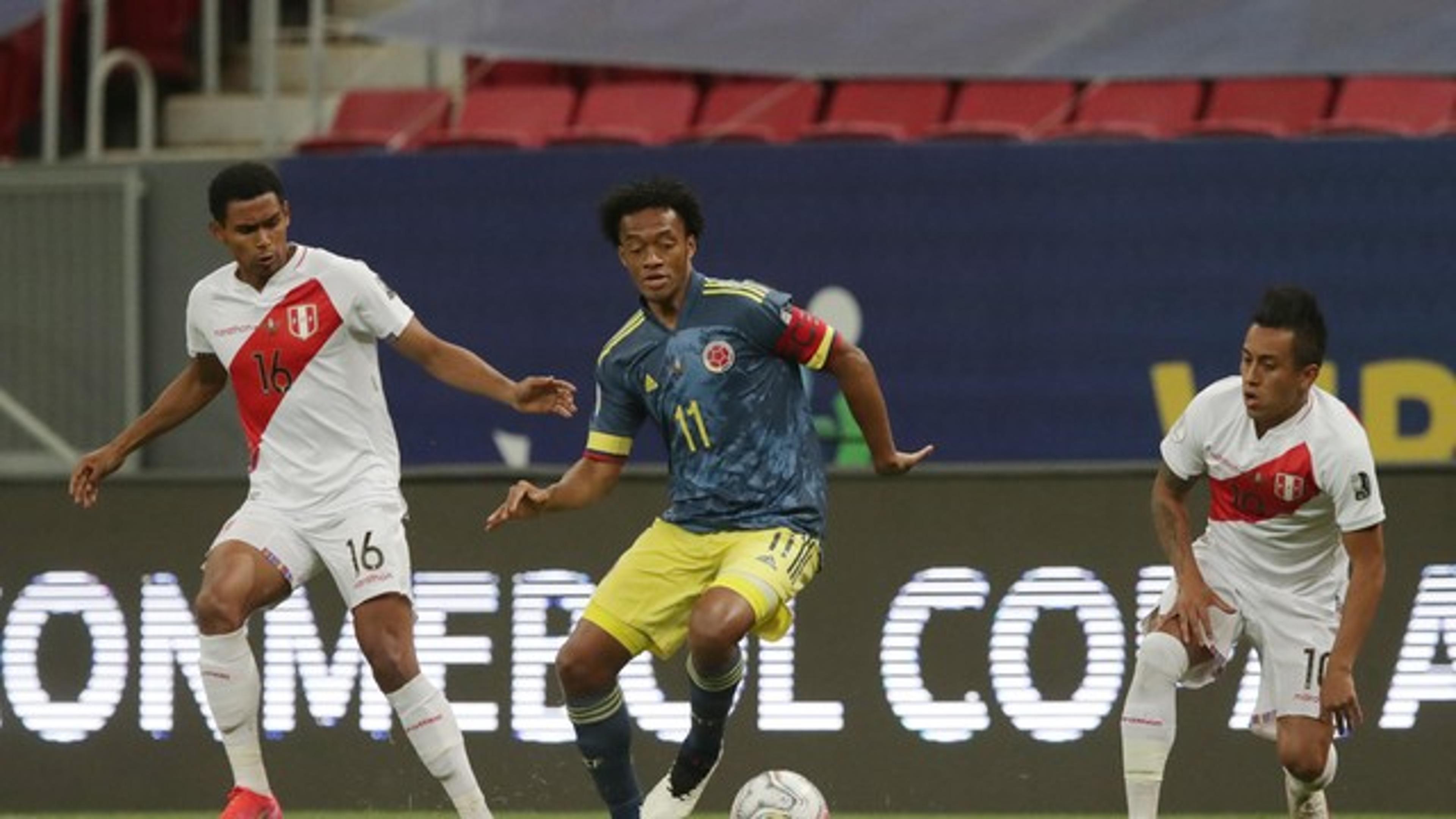 Em jogo dramático, Colômbia vira, vence Peru e garante 3º lugar da Copa América