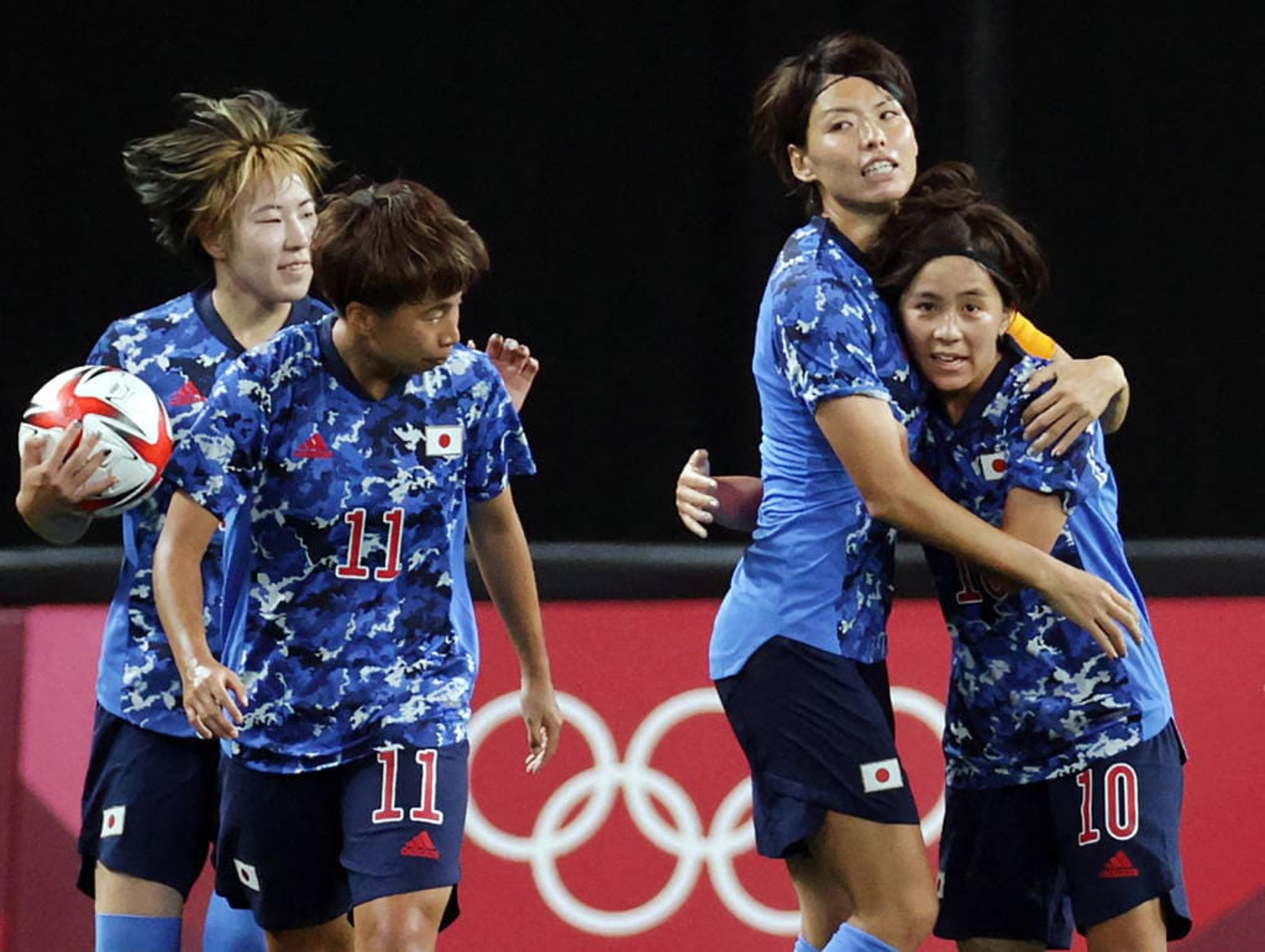 Japão vence Chile e se garante no mata-mata das Olimpíadas