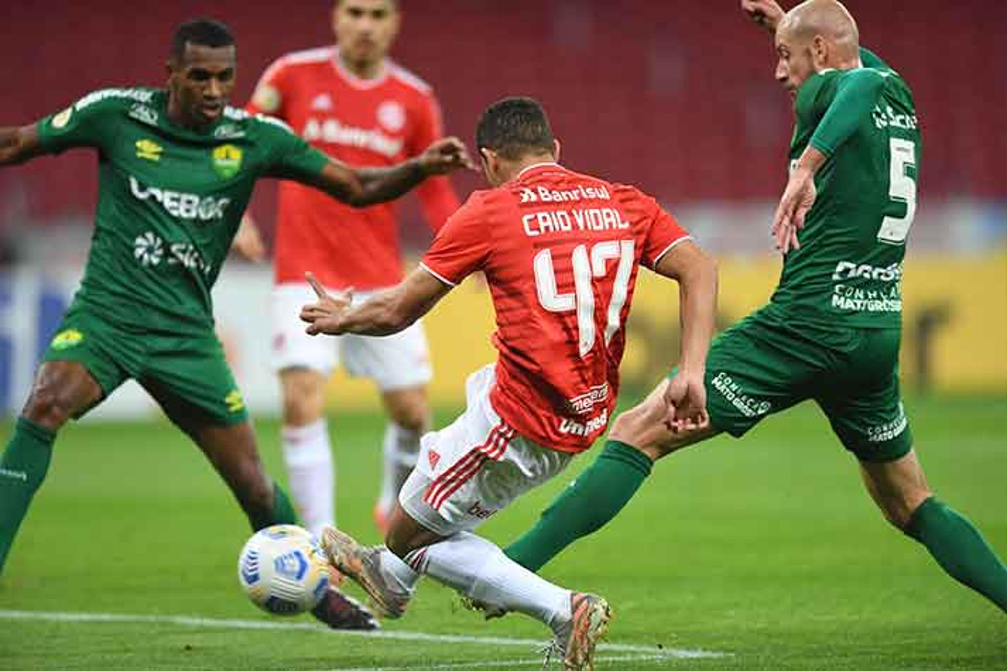 Internacional e Cuiabá ficam no empate pelo Brasileirão