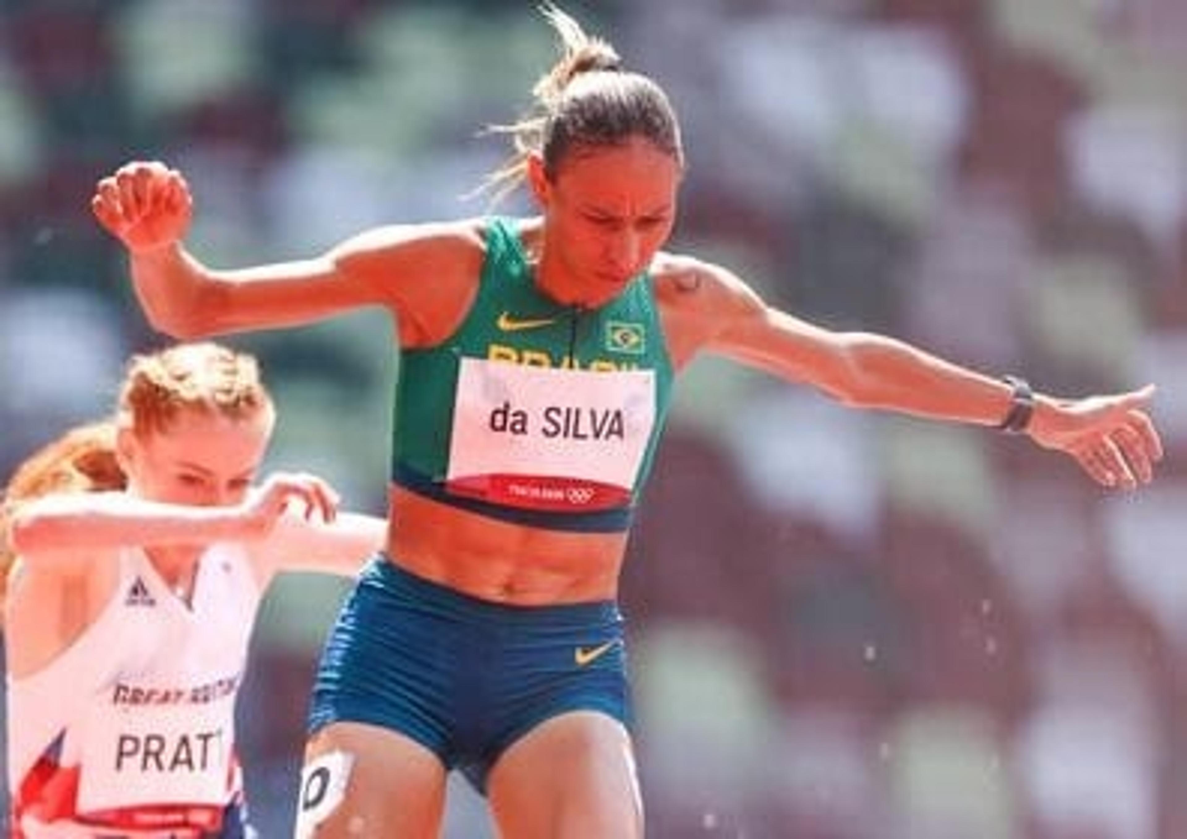 Brasileira quebra recorde nacional nos 3.000m com obstáculos, mas não vai à final nos Jogos Olímpicos