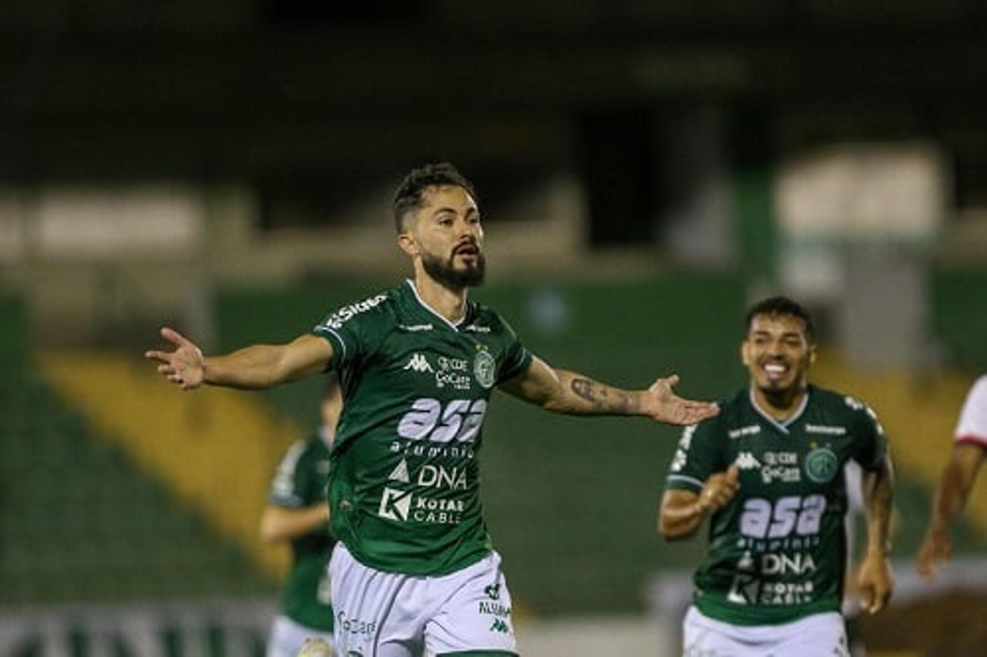 Guarani vence Brasil de Pelotas e afasta fase ruim na Série B