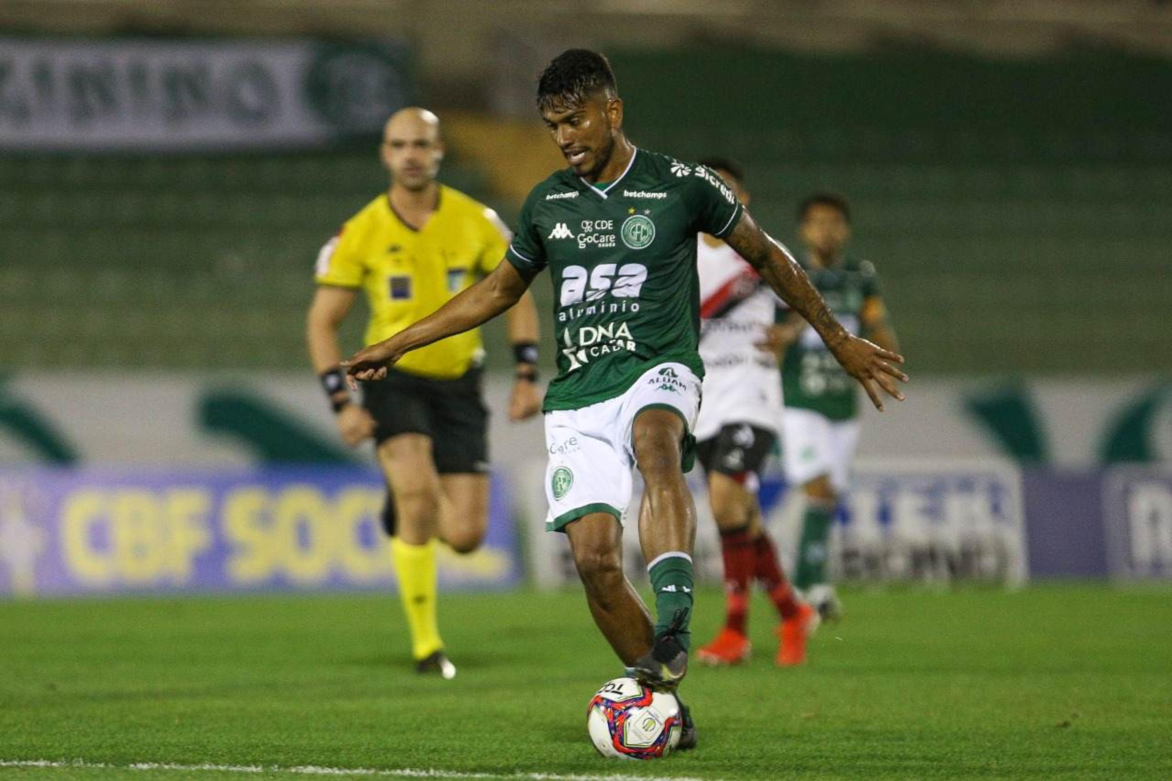 Volante Índio elogia força do Guarani nos últimos jogos e foca em partida contra o Goiás