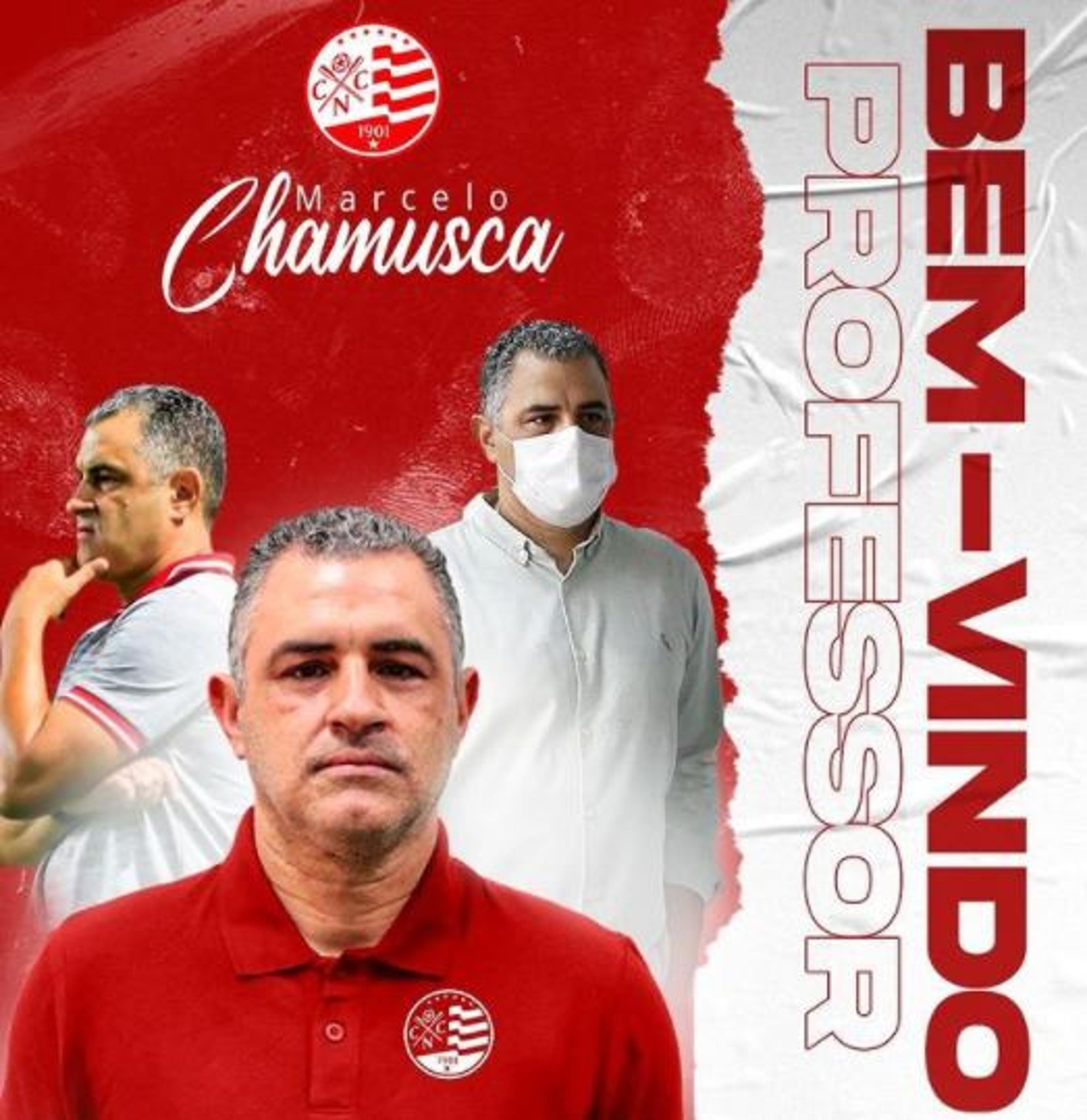 Novo técnico do Náutico, Marcelo Chamusca foca em colocar o time no G-4