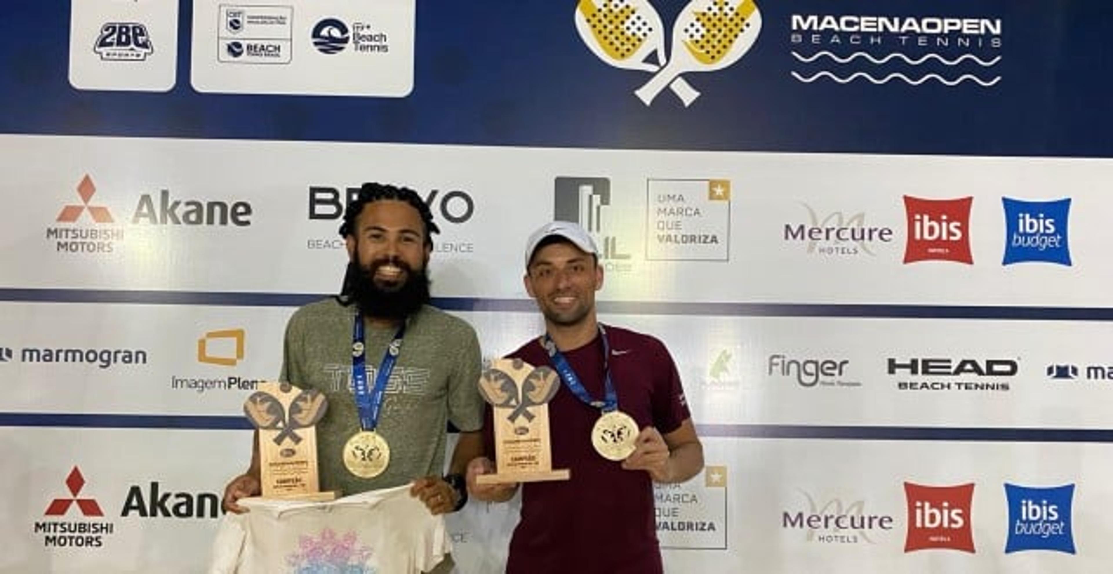 Catarinenses e paranaenses levam 1ºs títulos no Macena Open, em Maceió (AL)