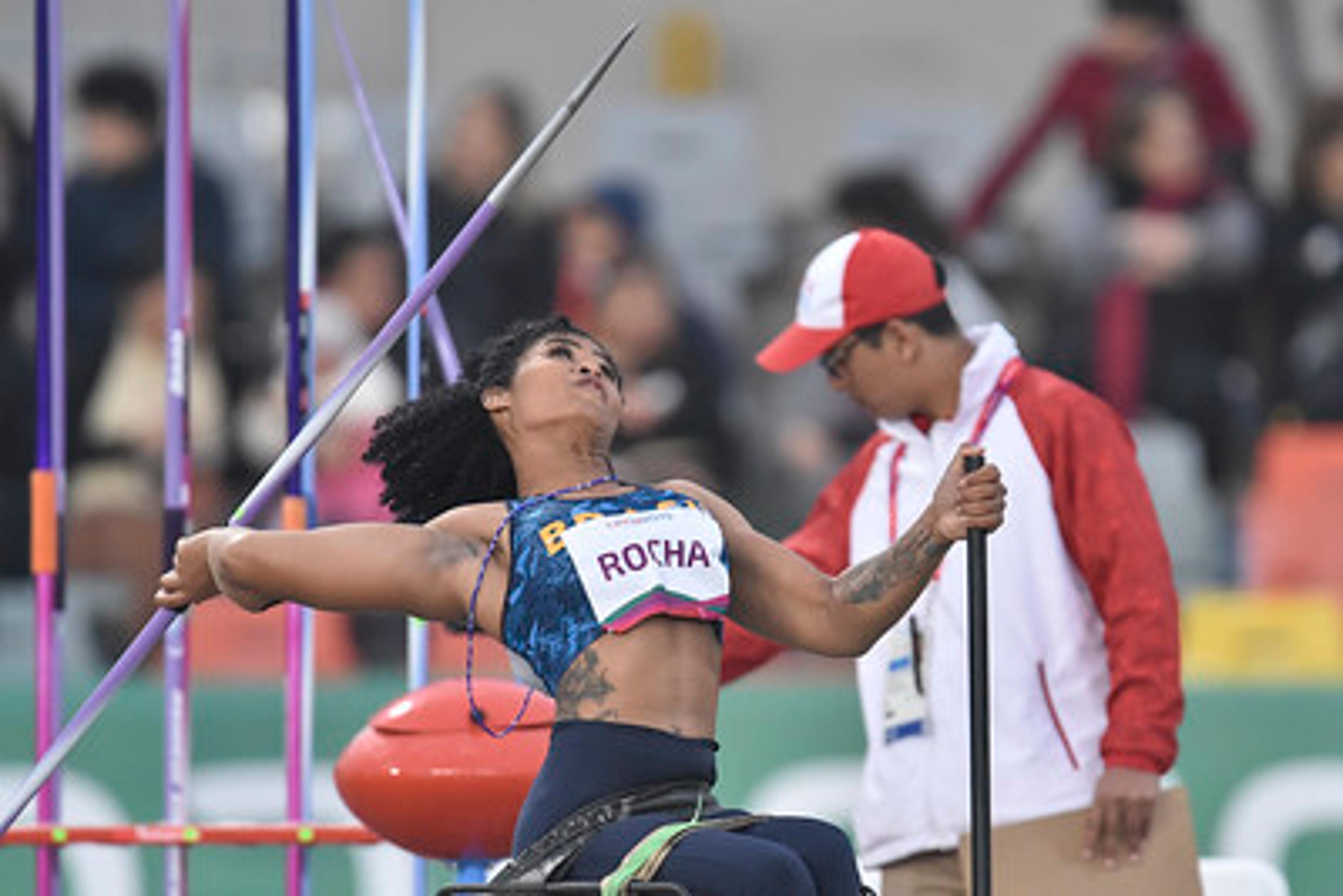 Raissa Machado conquista medalha de prata no lançamento de disco nos Jogos Paralímpicos