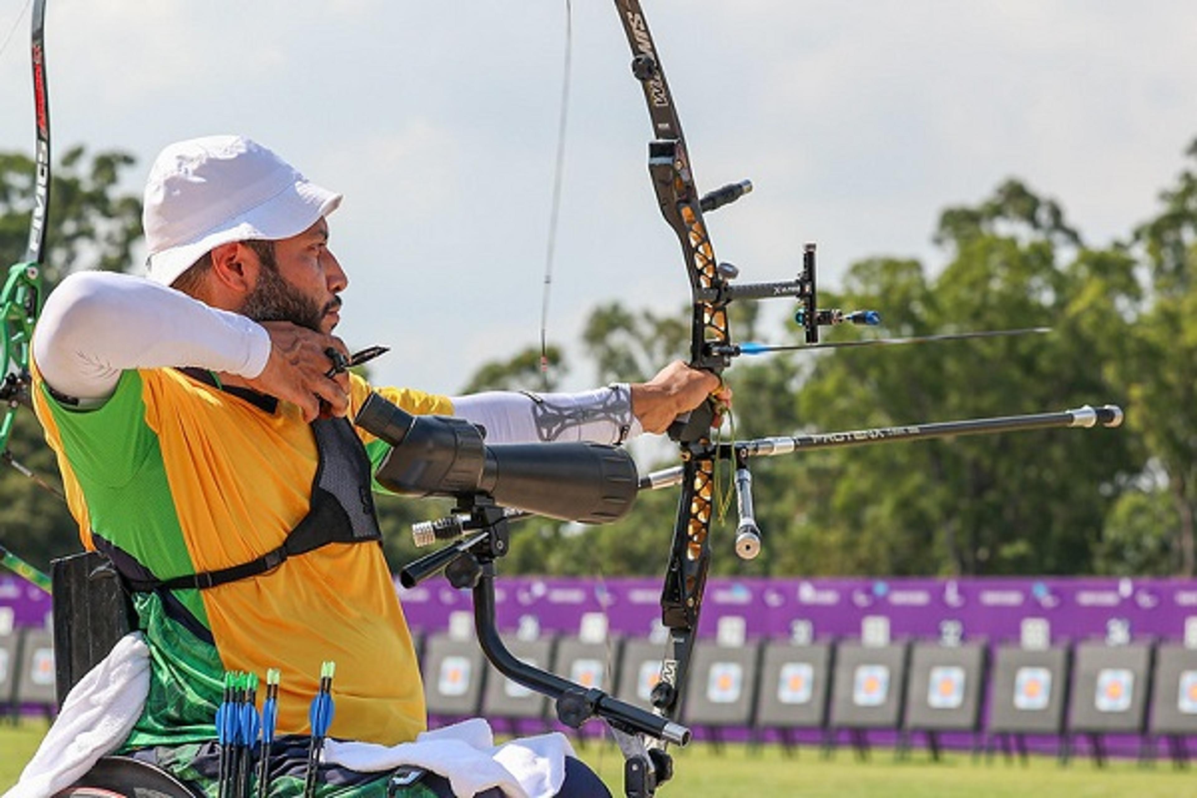 Heriberto Roca é eliminado no tiro com arco nos Jogos Paralímpicos