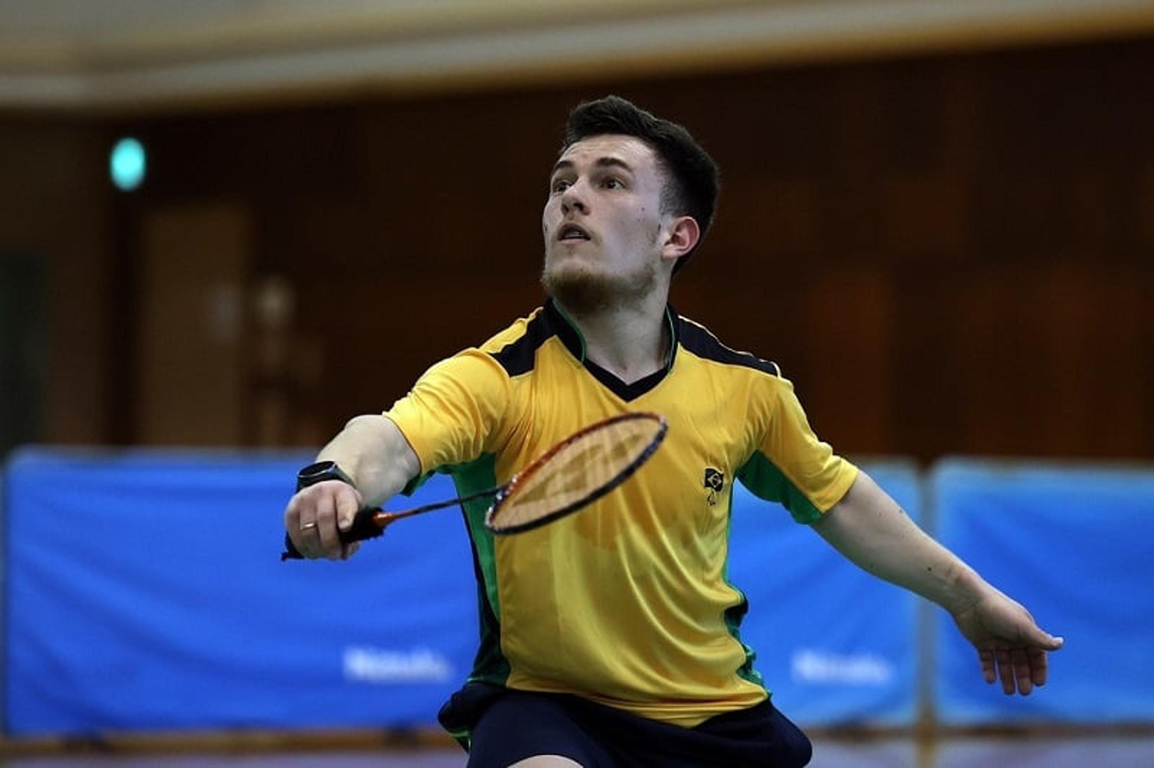 Victor Gonçalves perde disputa de bronze no badminton na última participação do Brasil em Tóquio