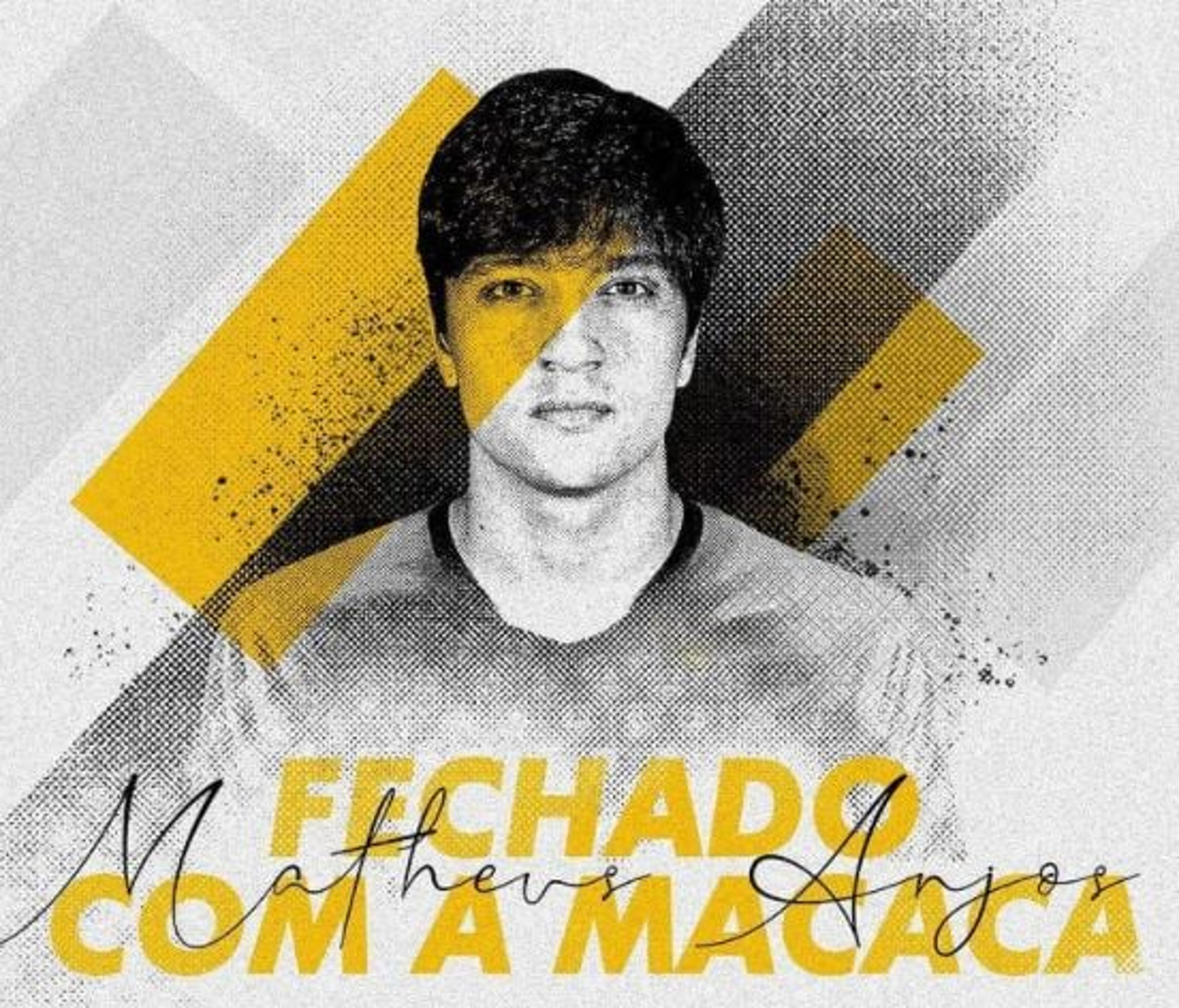 Matheus Anjos é confirmado como o novo reforço da Ponte Preta