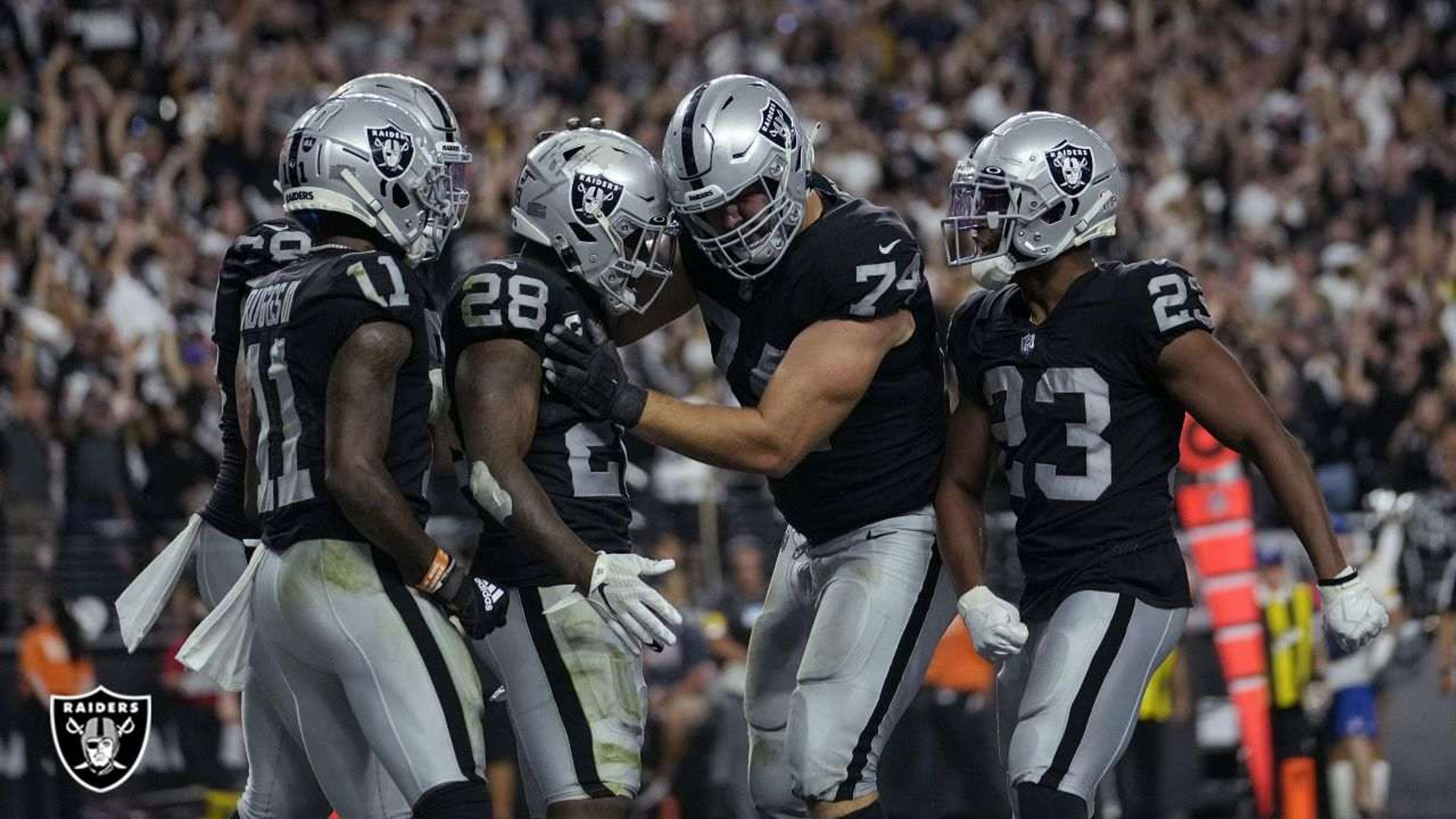 Com emoção até o final, Las Vegas Raiders bate o Baltimore Ravens