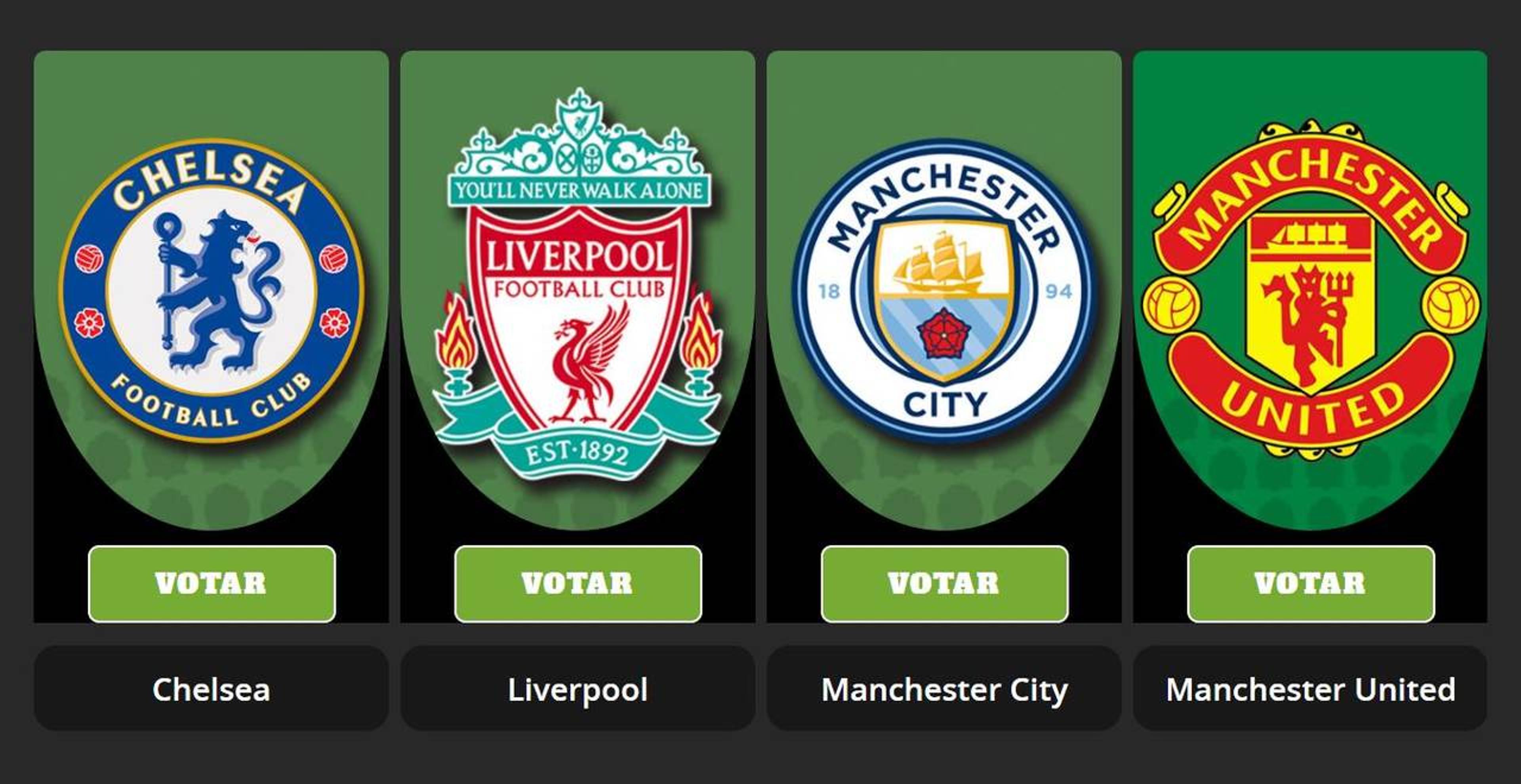 Chelsea, Liverpool, Manchester City ou Manchester United: qual time será campeão da Premier League? Vote!