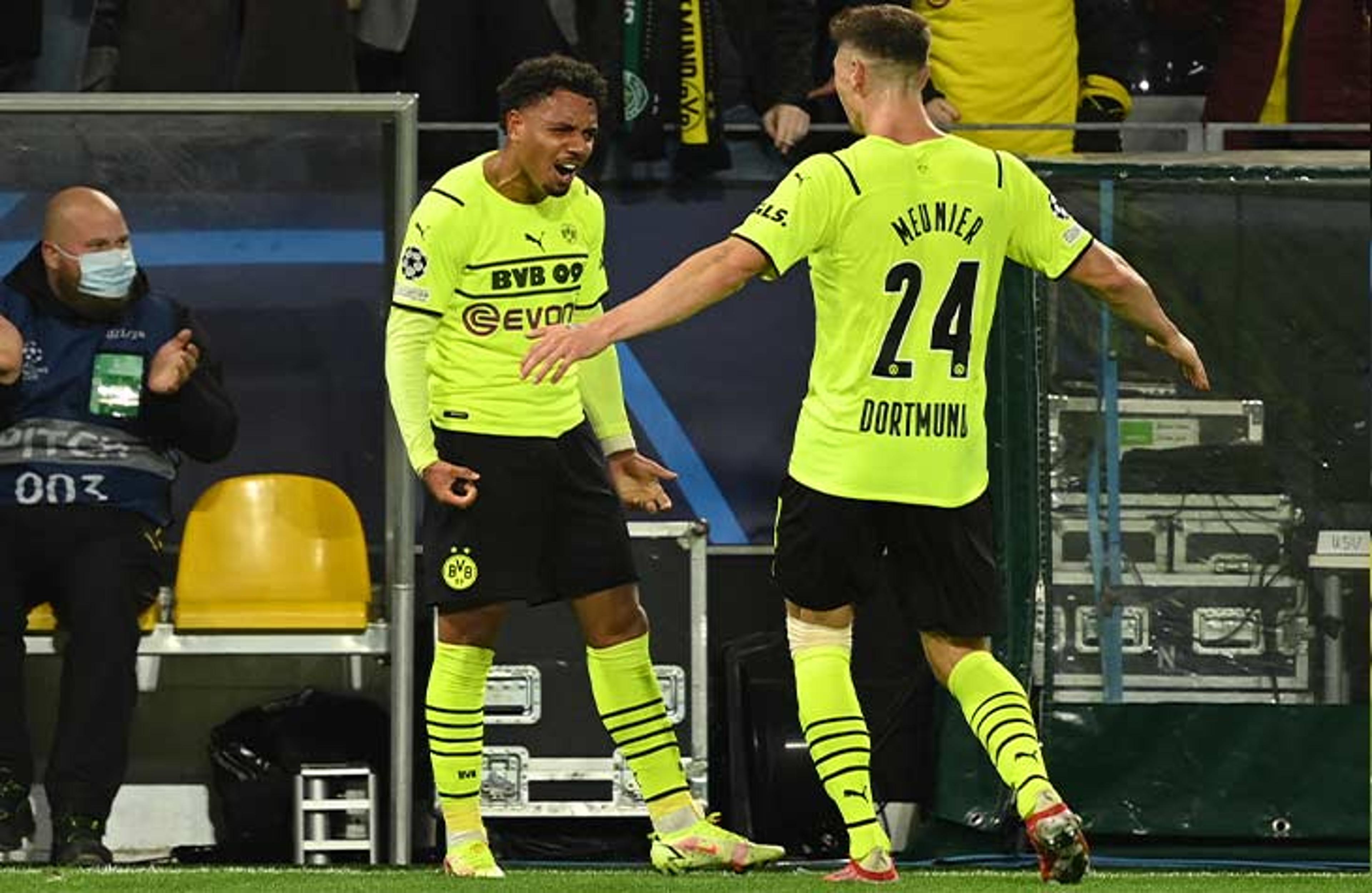 Sem Haaland, Borussia Dortmund vence o Sporting pela Champions