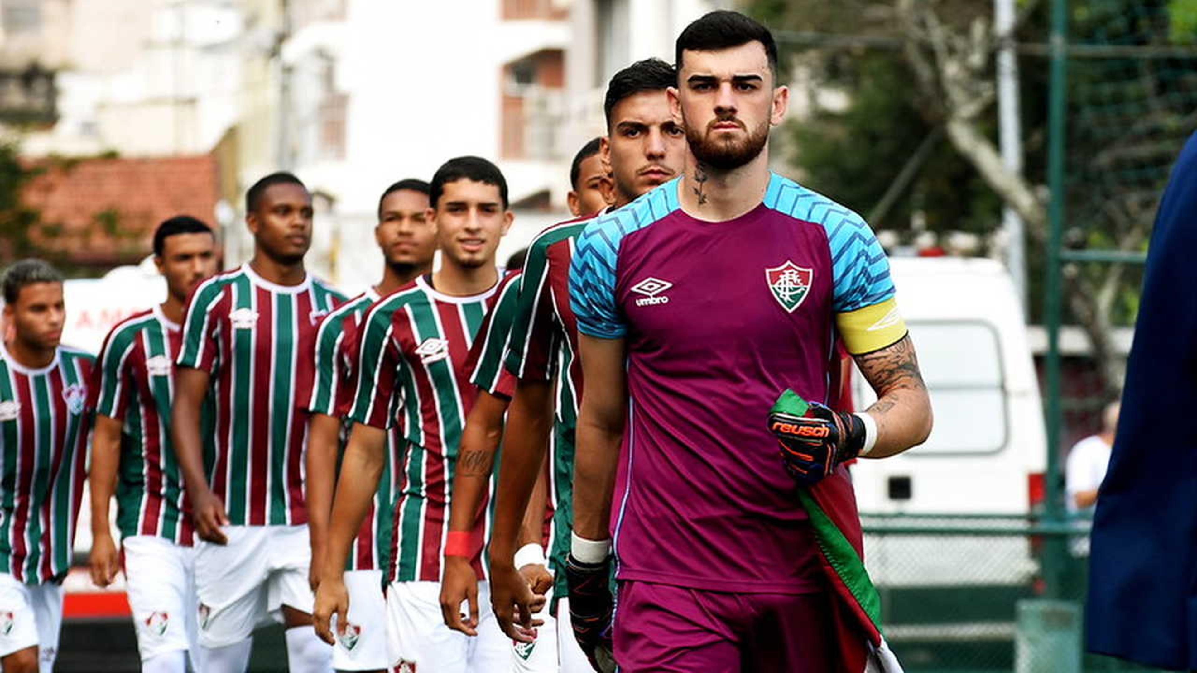 Treinando com a categoria sub-23 do Fluminense, Thiago Gonçalves avalia temporada pelo clube