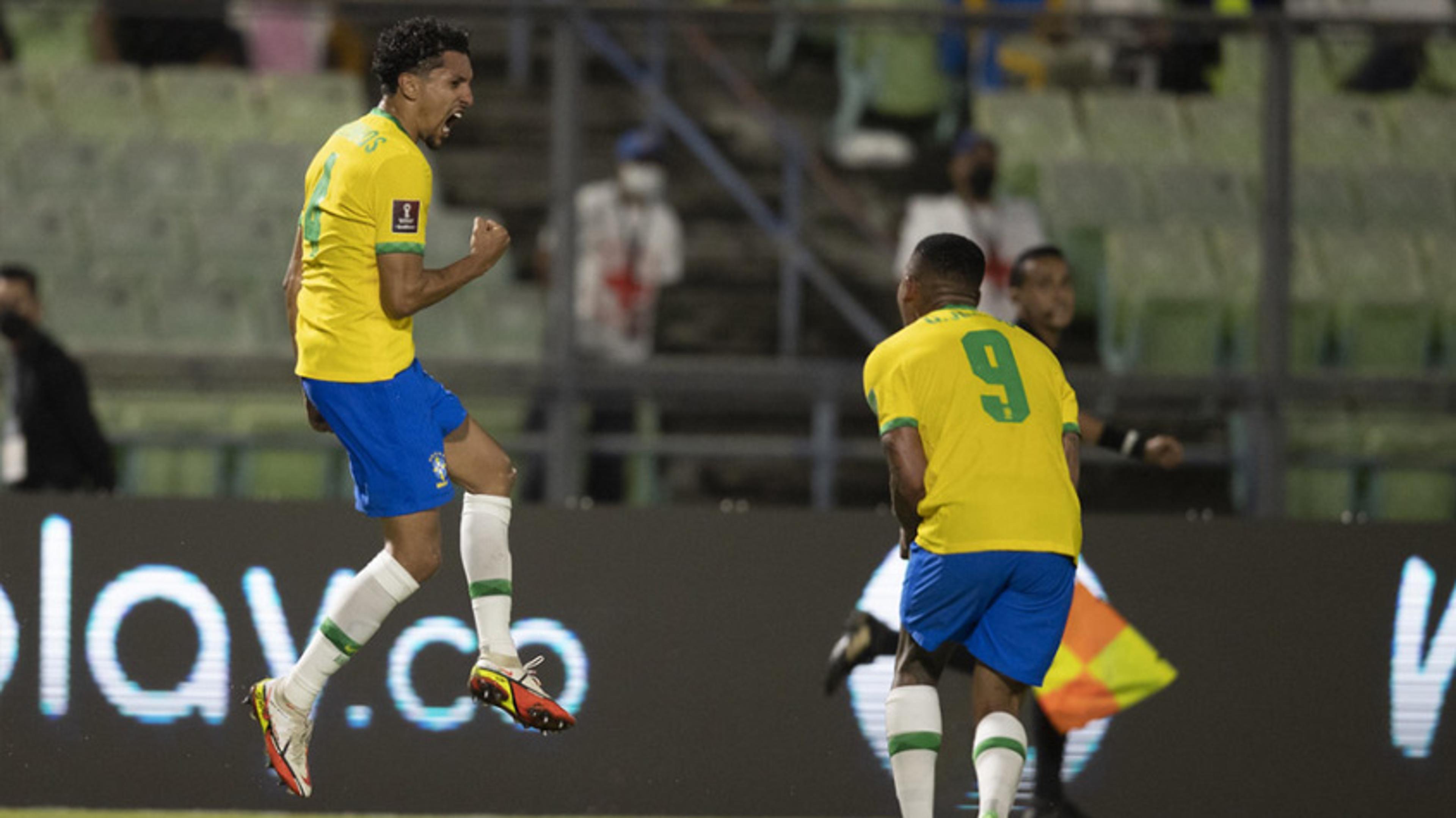 Brasil engrena na etapa final, bate a Venezuela de virada e segue 100% nas Eliminatórias