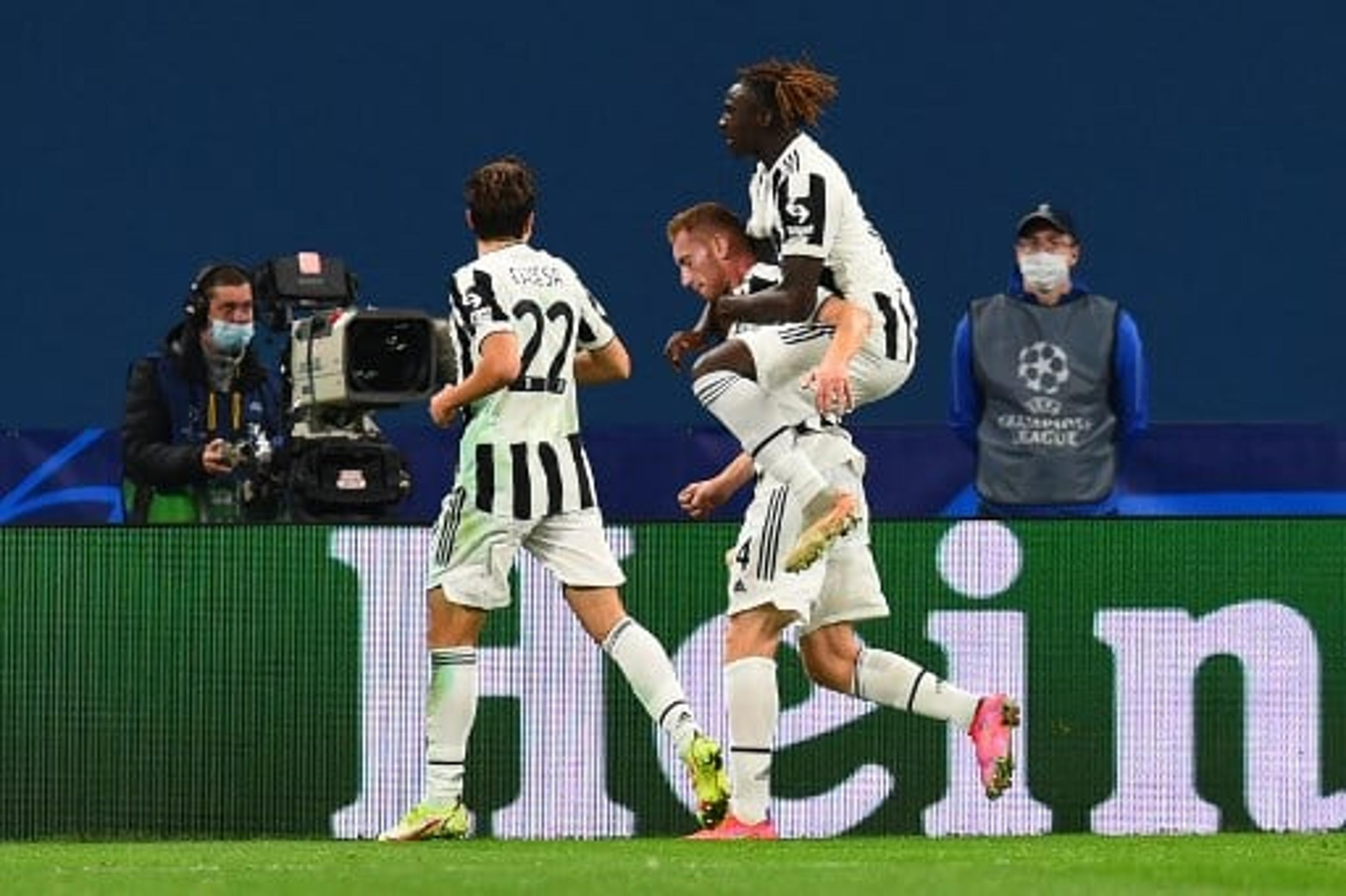 Com gol de Kulusevski, Juventus vence o Zenit pela Champions League