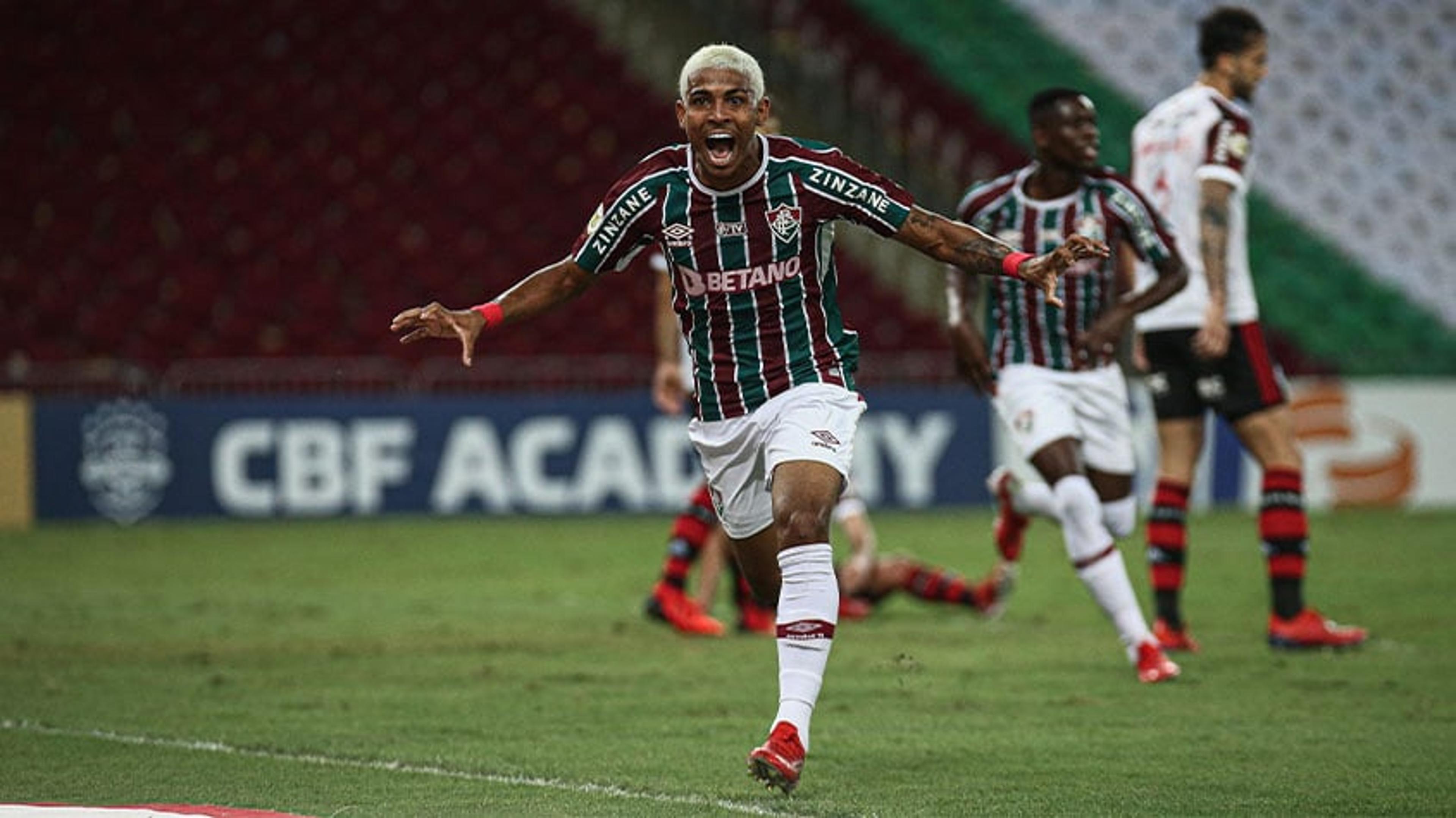 John Kennedy e Luiz Henrique celebram vitória em clássico contra o Flamengo: ‘Aqui é Fluminense’