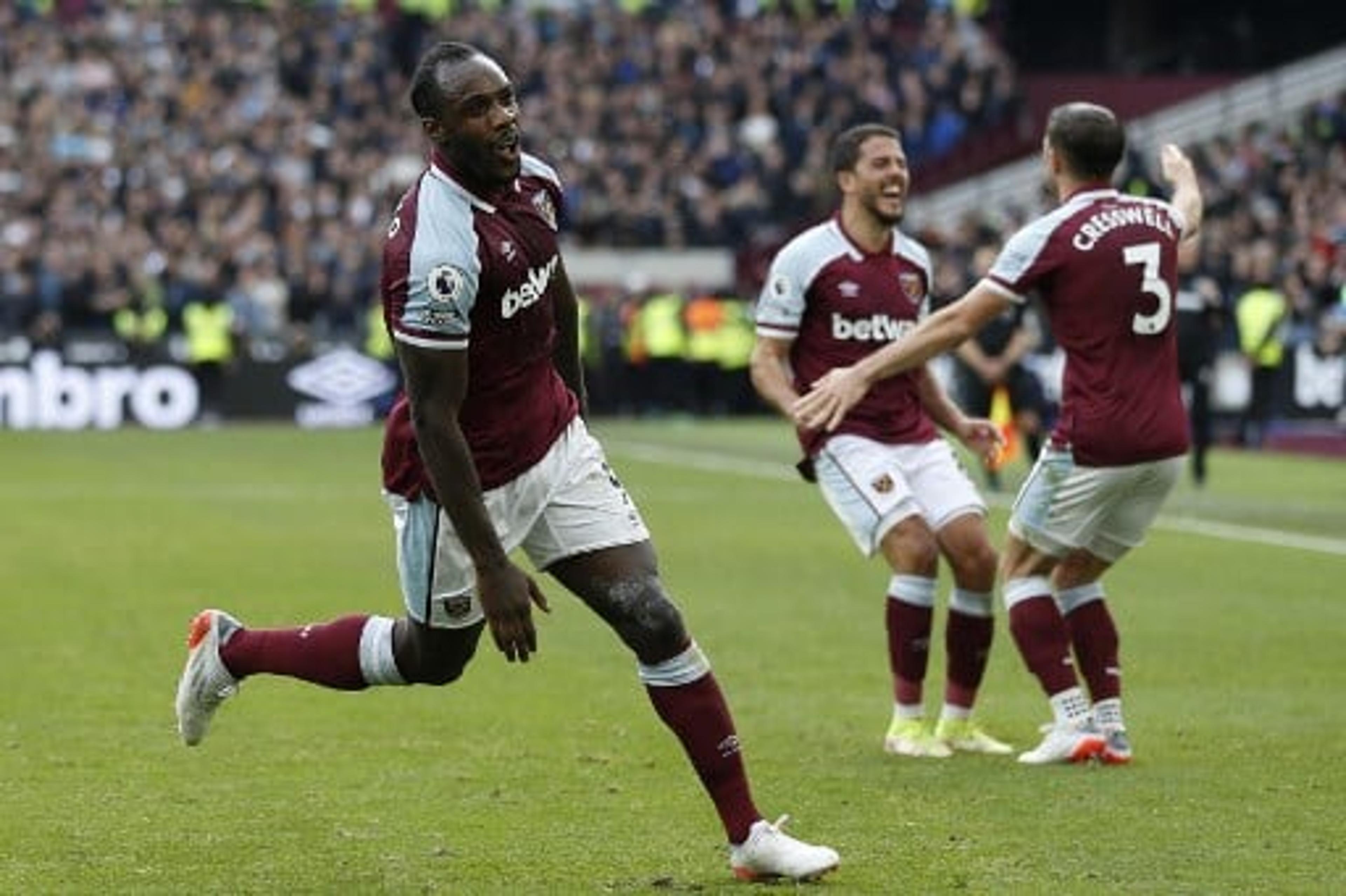 Em jogo truncado, Antonio decide e West Ham vence o Tottenham