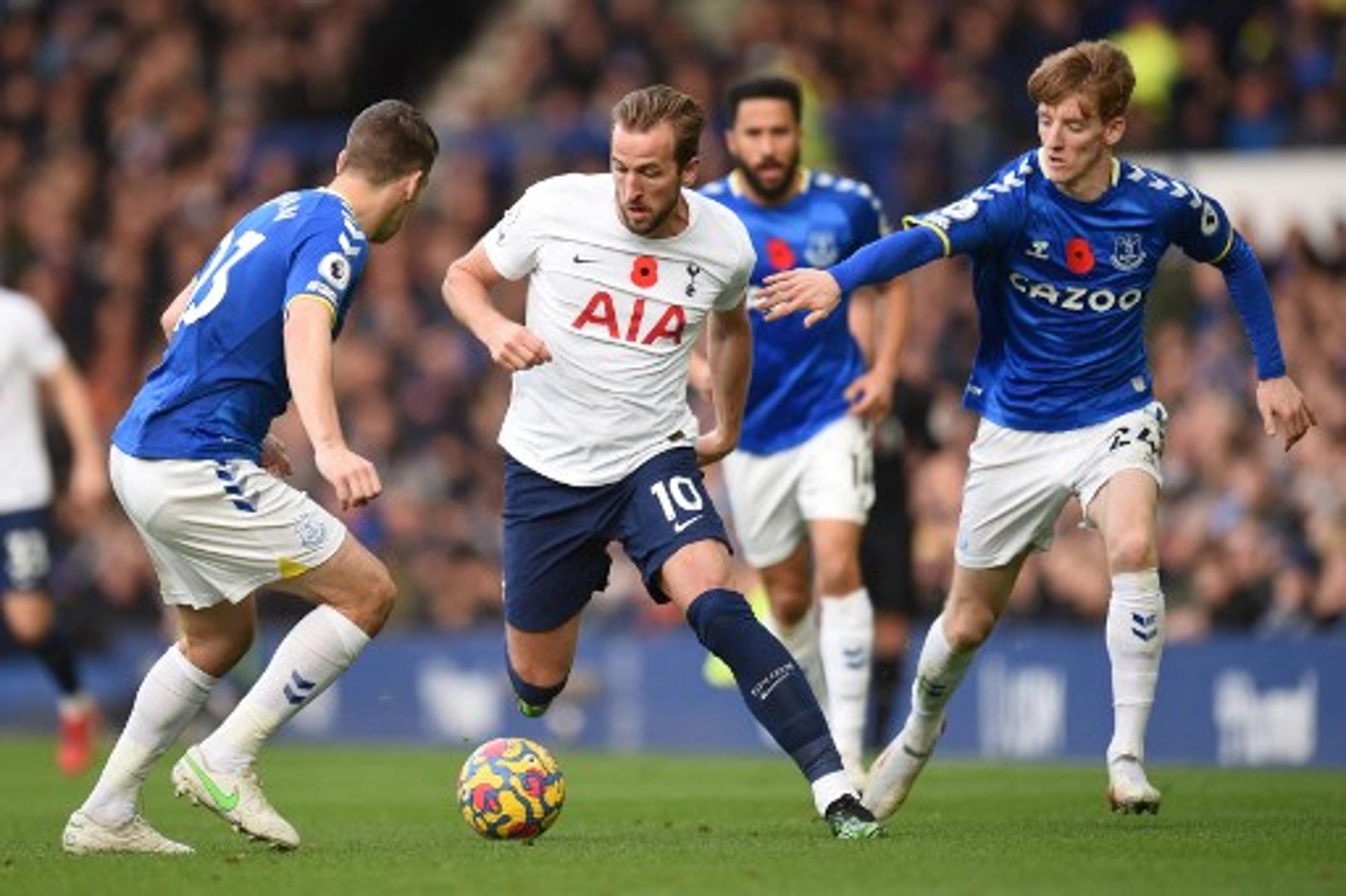 Pickford não trabalha e Tottenham não sai do empate com o Everton