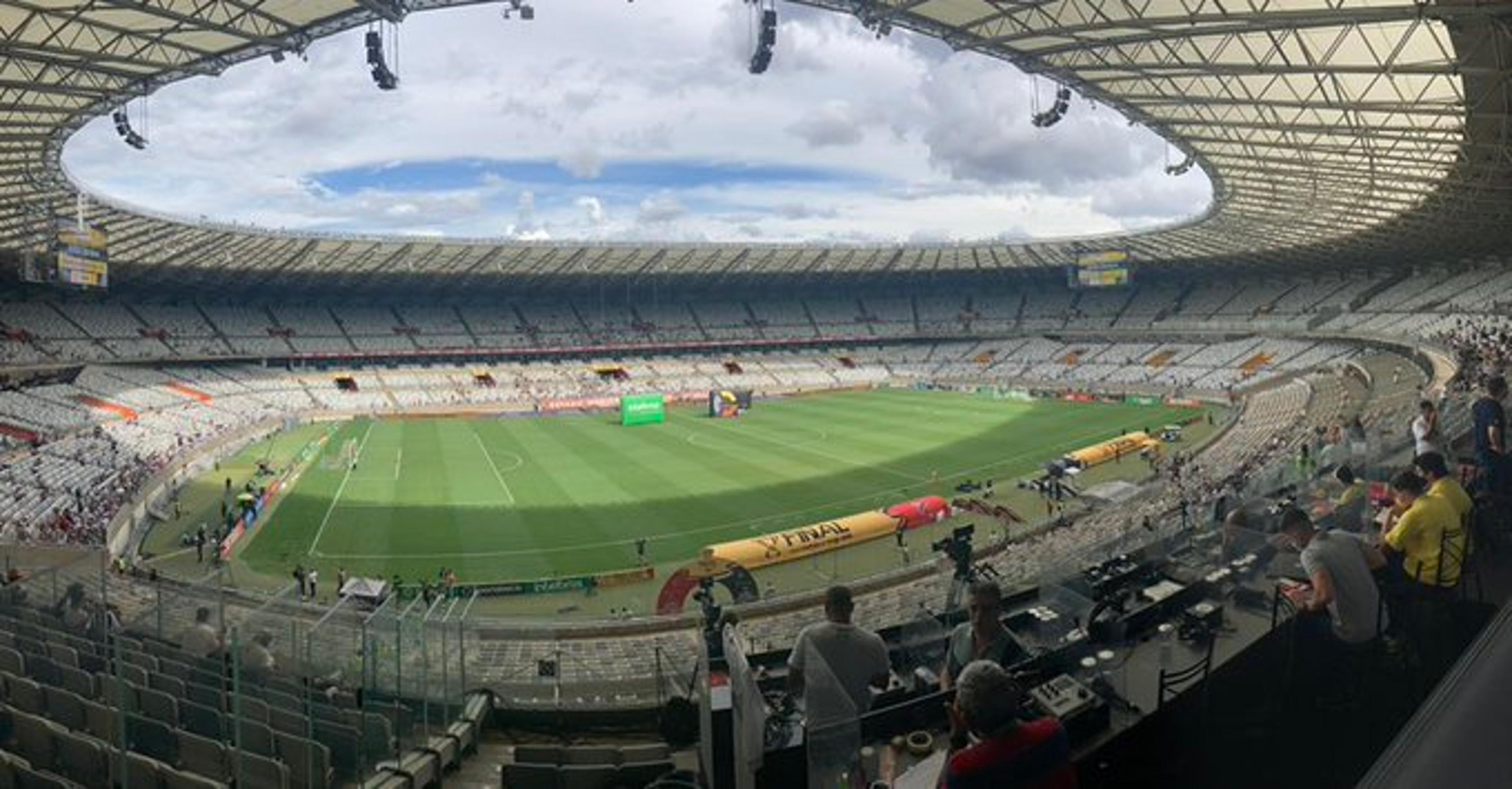 Gramado do Mineirão é aprovado pela Conmebol para a estreia do Atlético-MG na Libertadores