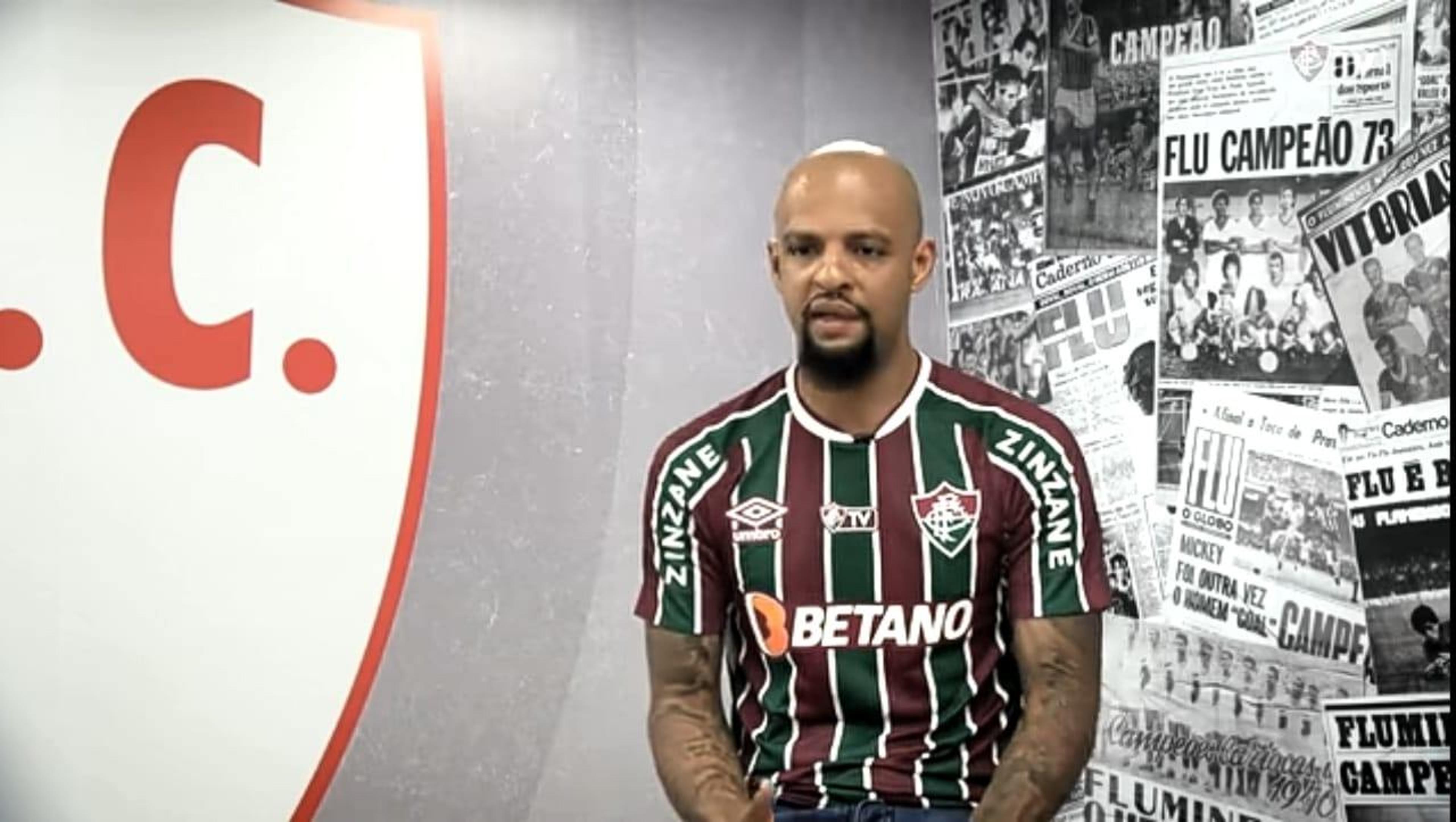 Felipe Melo relembra infância tricolor e enaltece o Fluminense: ‘Muito feliz de vestir a camisa’