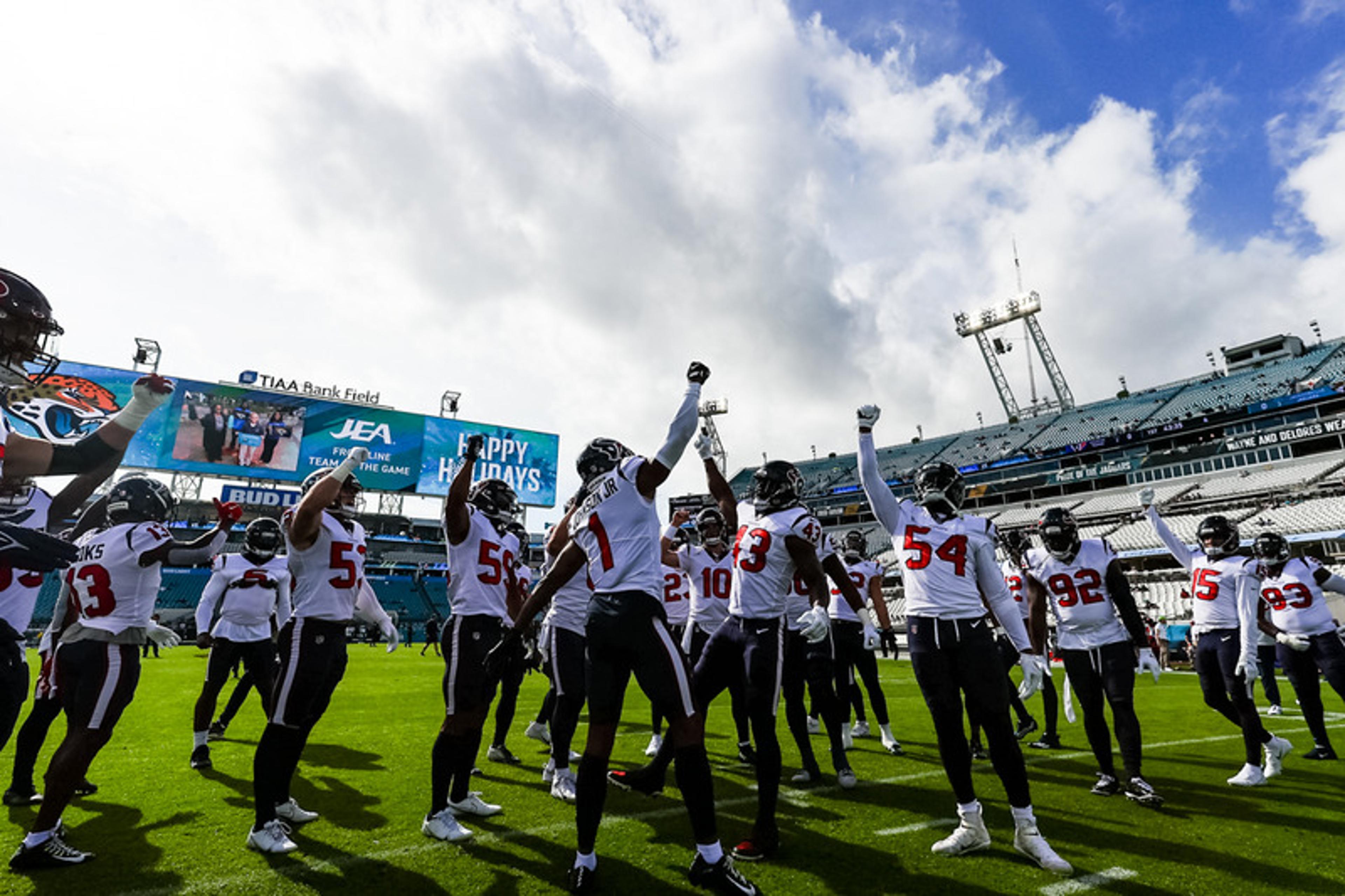 Houston Texans vai à Flórida e vence o Jacksonville Jaguars de novo