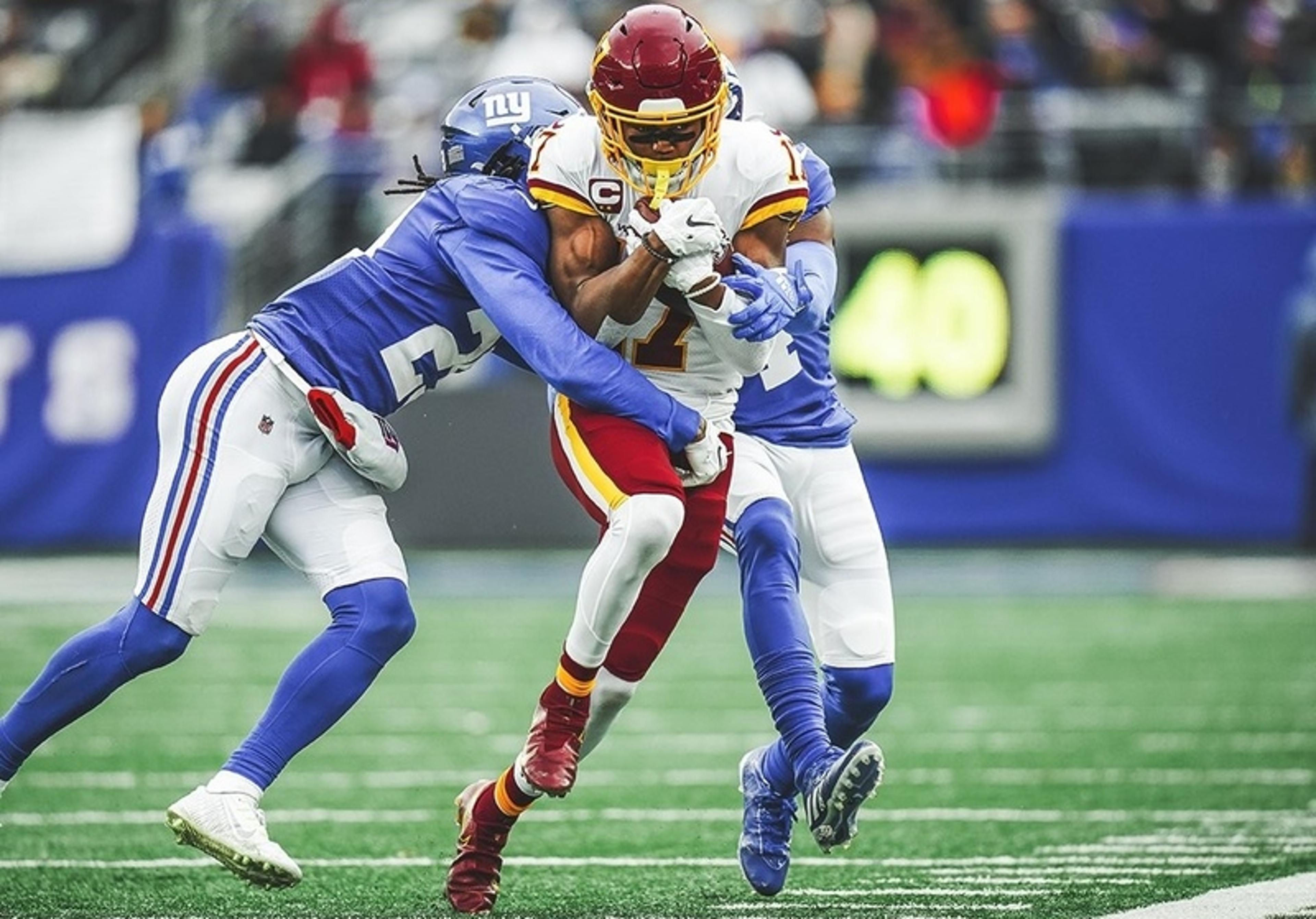 Washington Football Team supera apático Giants em despedida da temporada