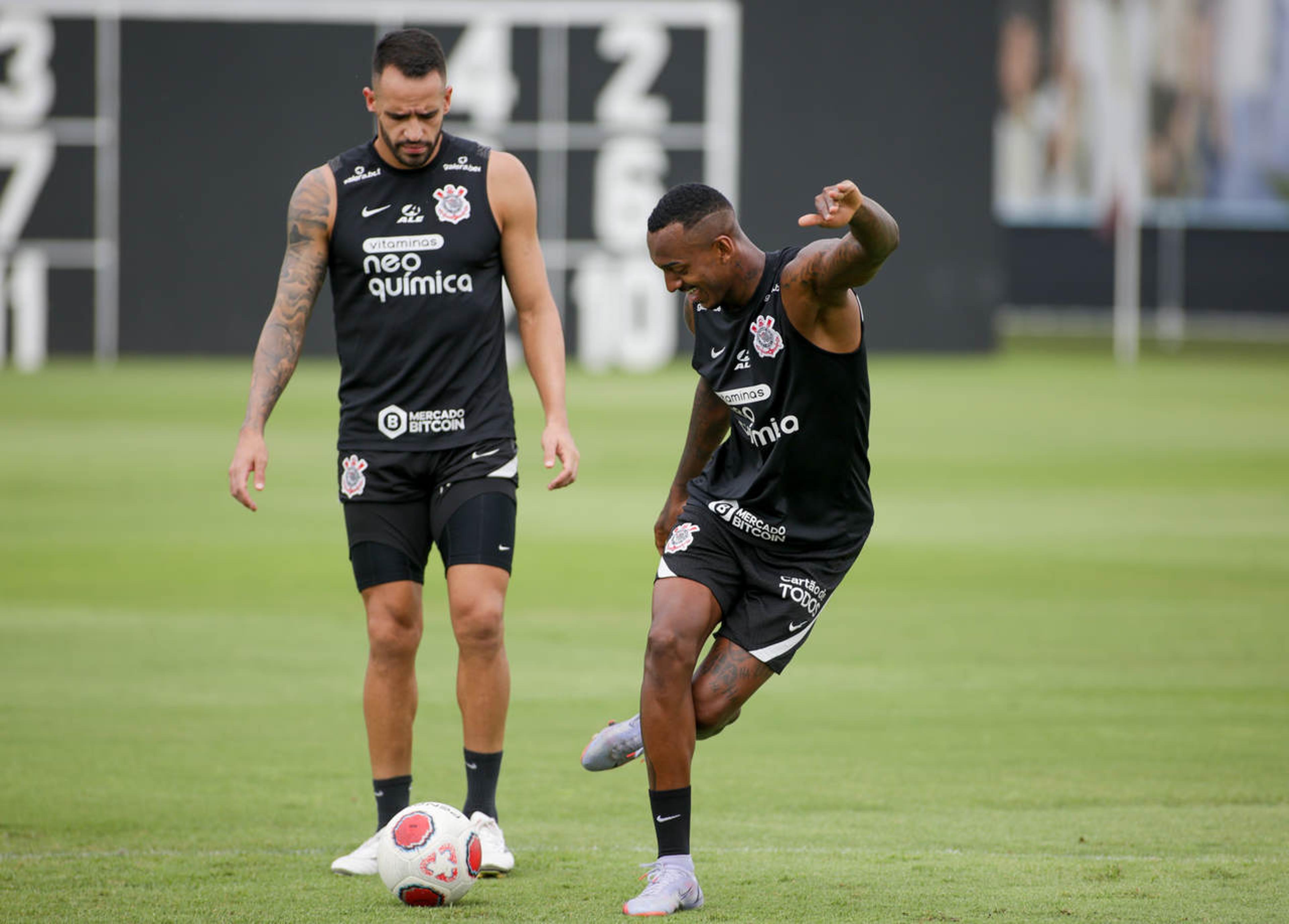 Em meio a negociações com novo técnico, Corinthians faz último treino antes do duelo contra o Botafogo-SP