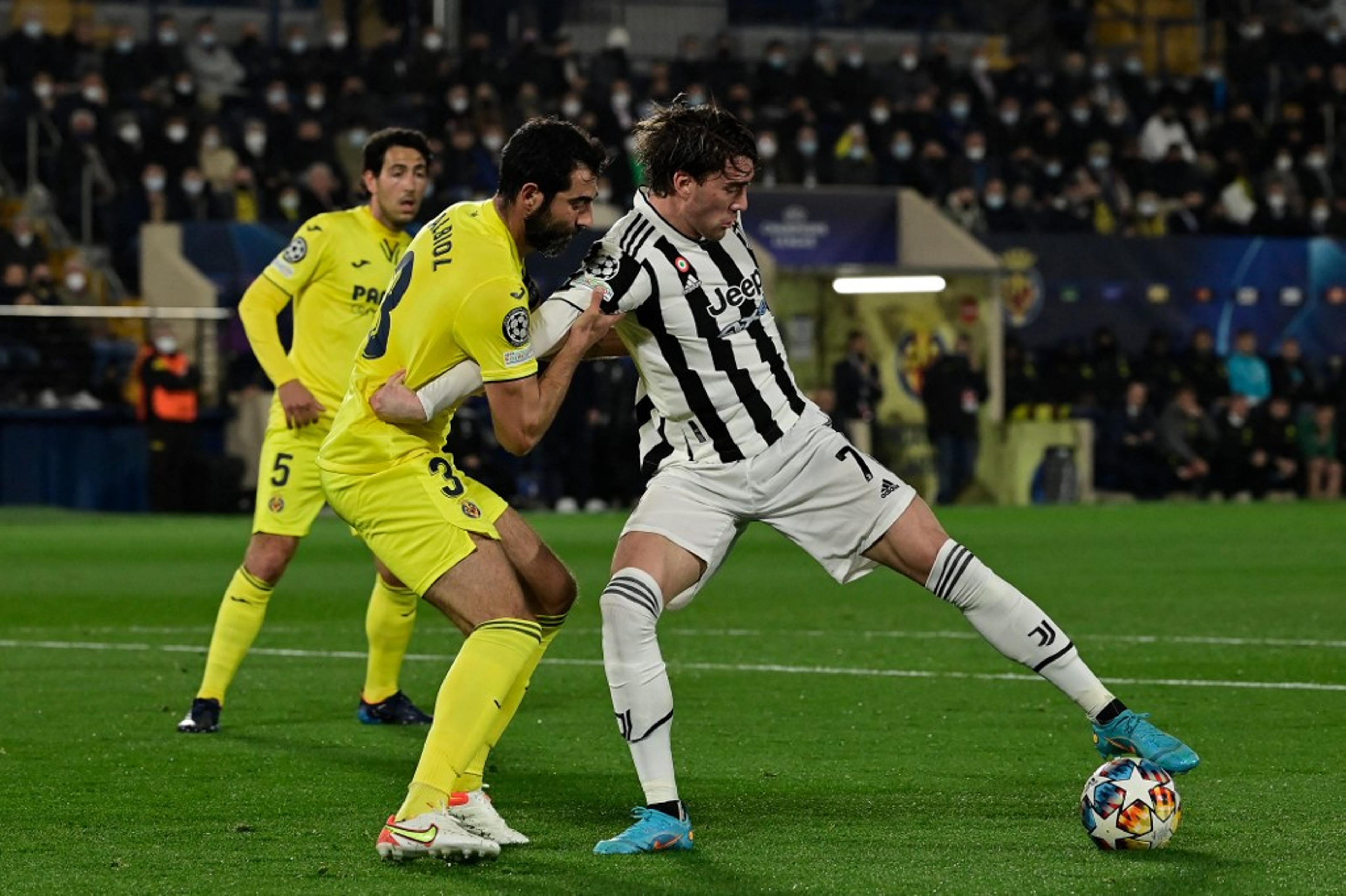 Juventus x Villarreal: onde assistir, horário e escalações do jogo pela Champions League