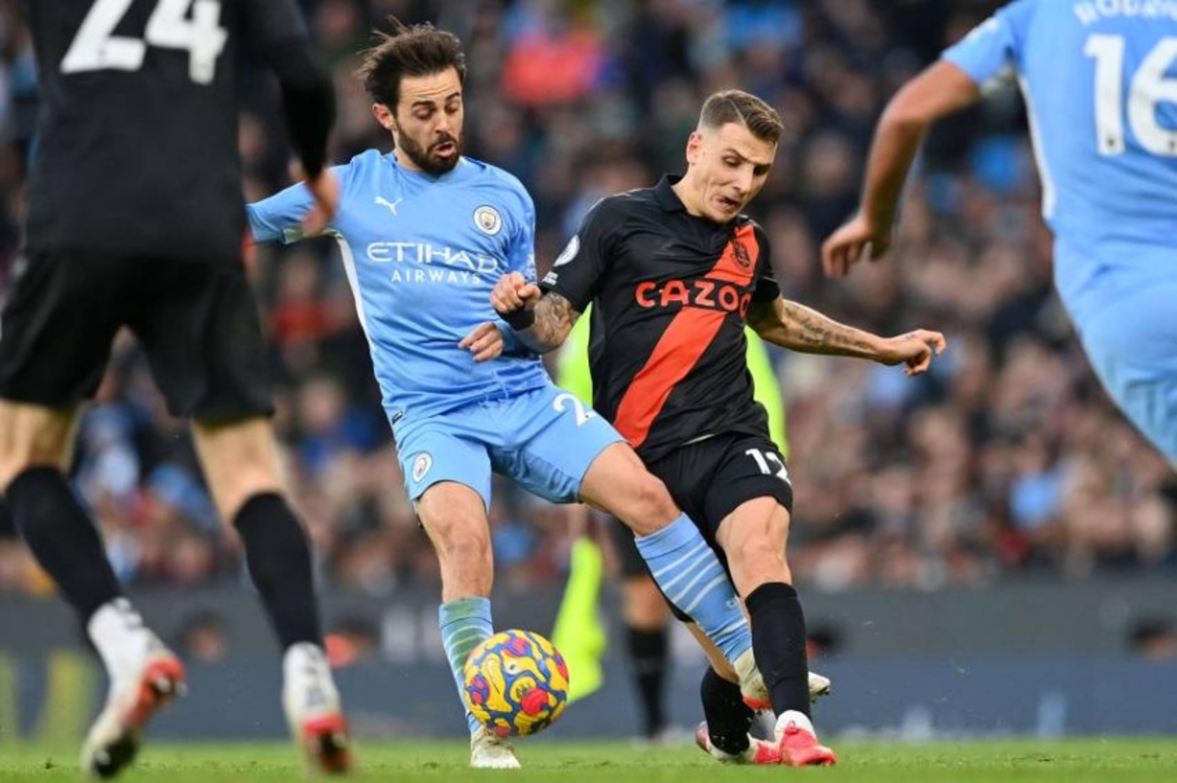 Everton x Manchester City: onde assistir, horário e escalações do jogo da Premier League