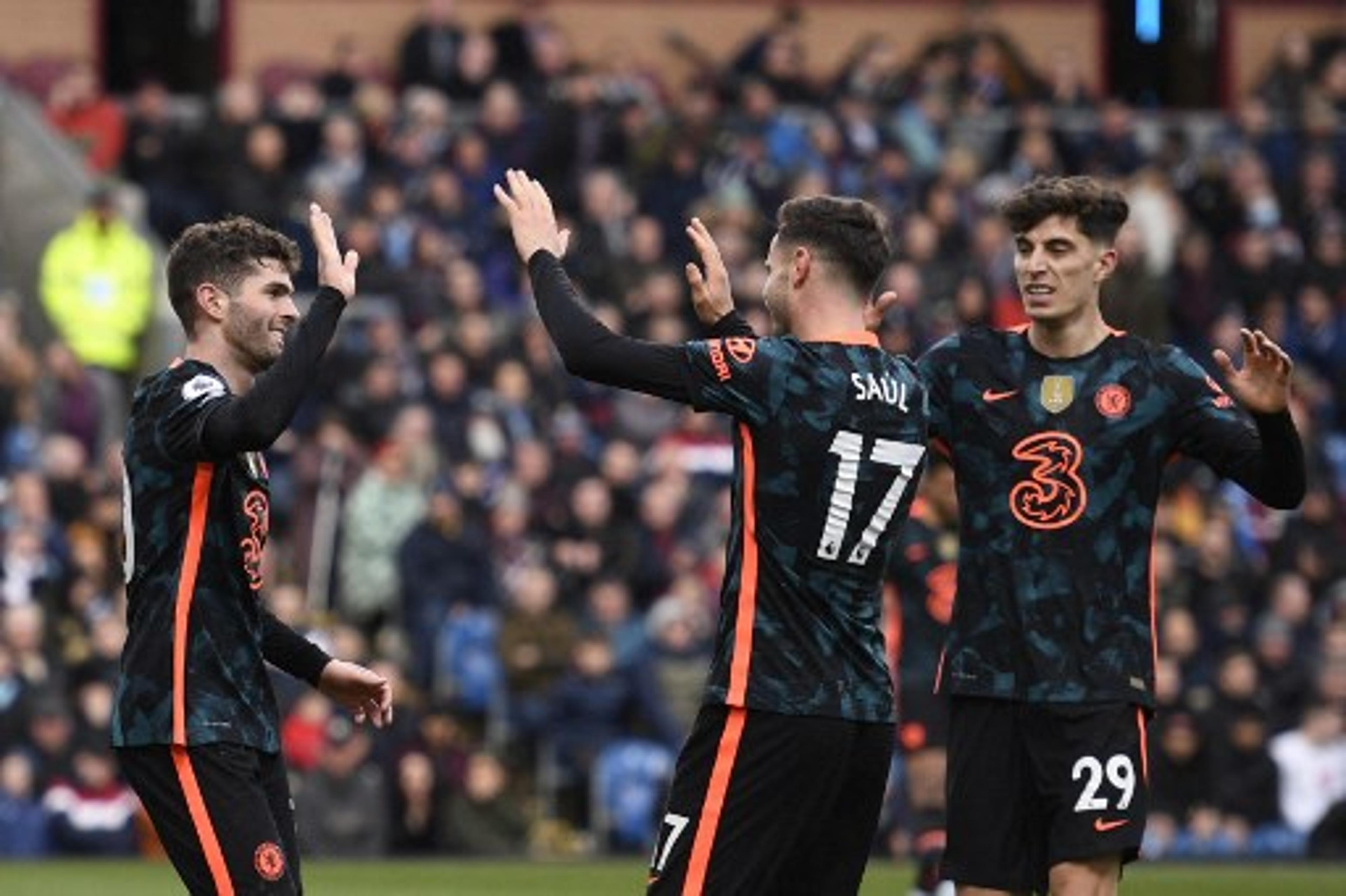 Com show na segunda etapa, Chelsea goleia Burnley na Premier League