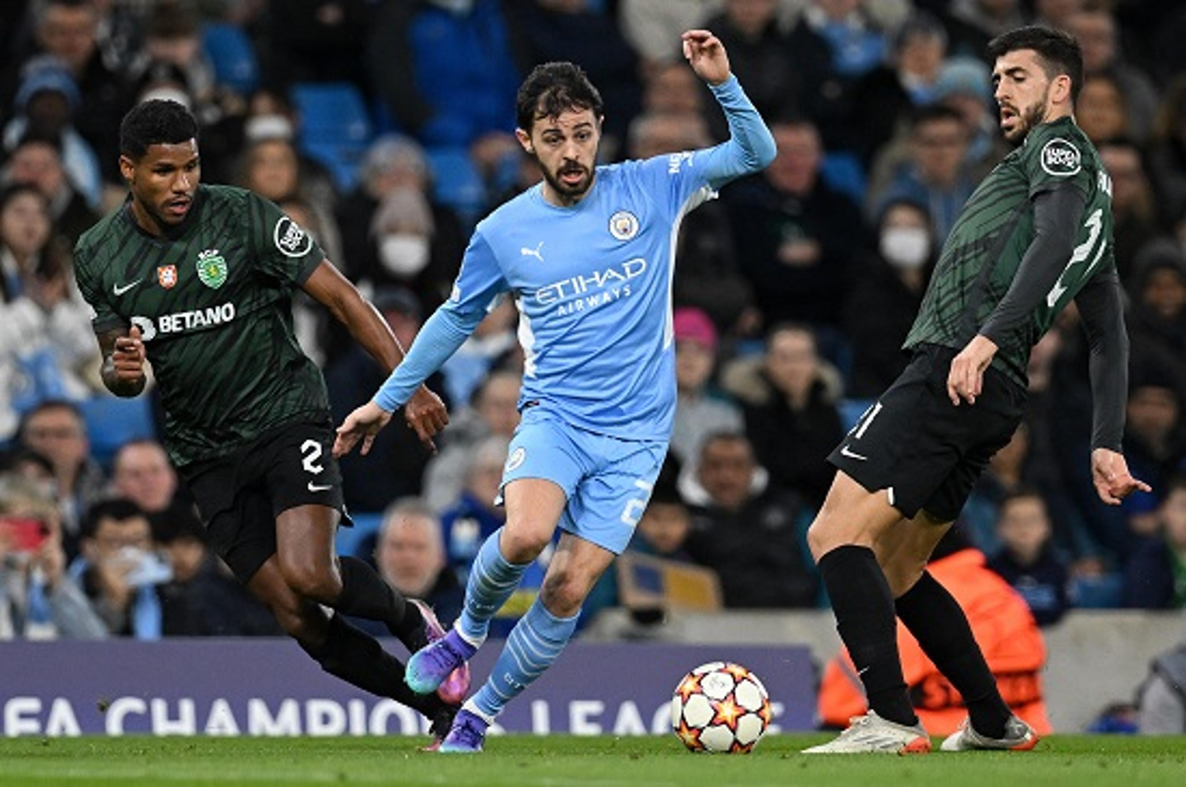 Manchester City não sai do empate com o Sporting, mas garante vaga nas quartas da Champions League