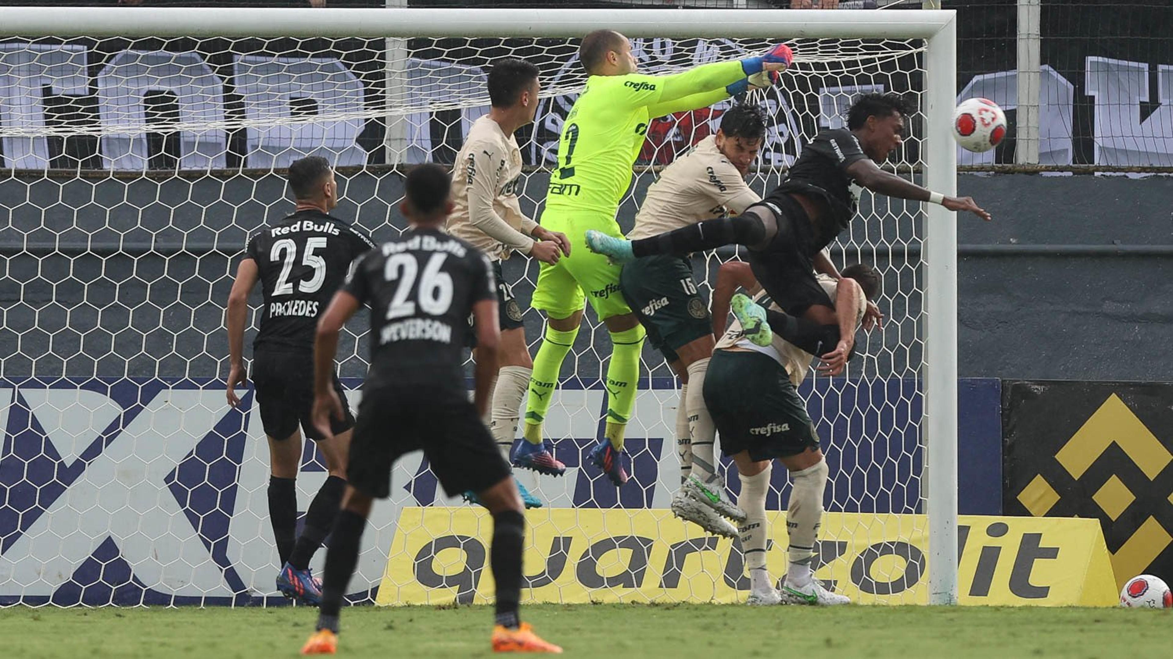 VÍDEO! Veja os gols do empate entre Bragantino e Palmeiras, pelo Paulistão