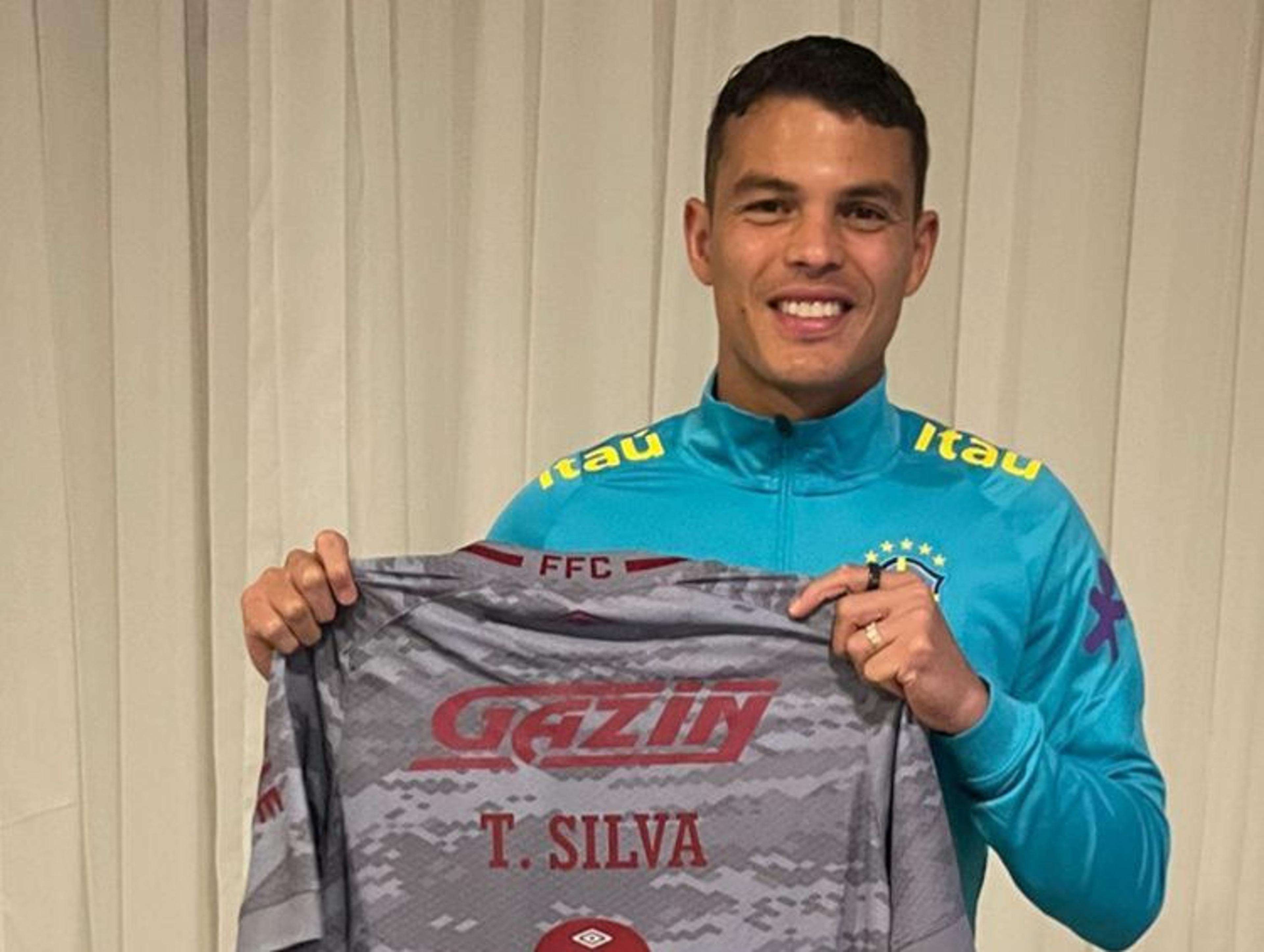 Thiago Silva diz que deseja encerrar carreira no Fluminense: ‘Abriu as portas para mim’