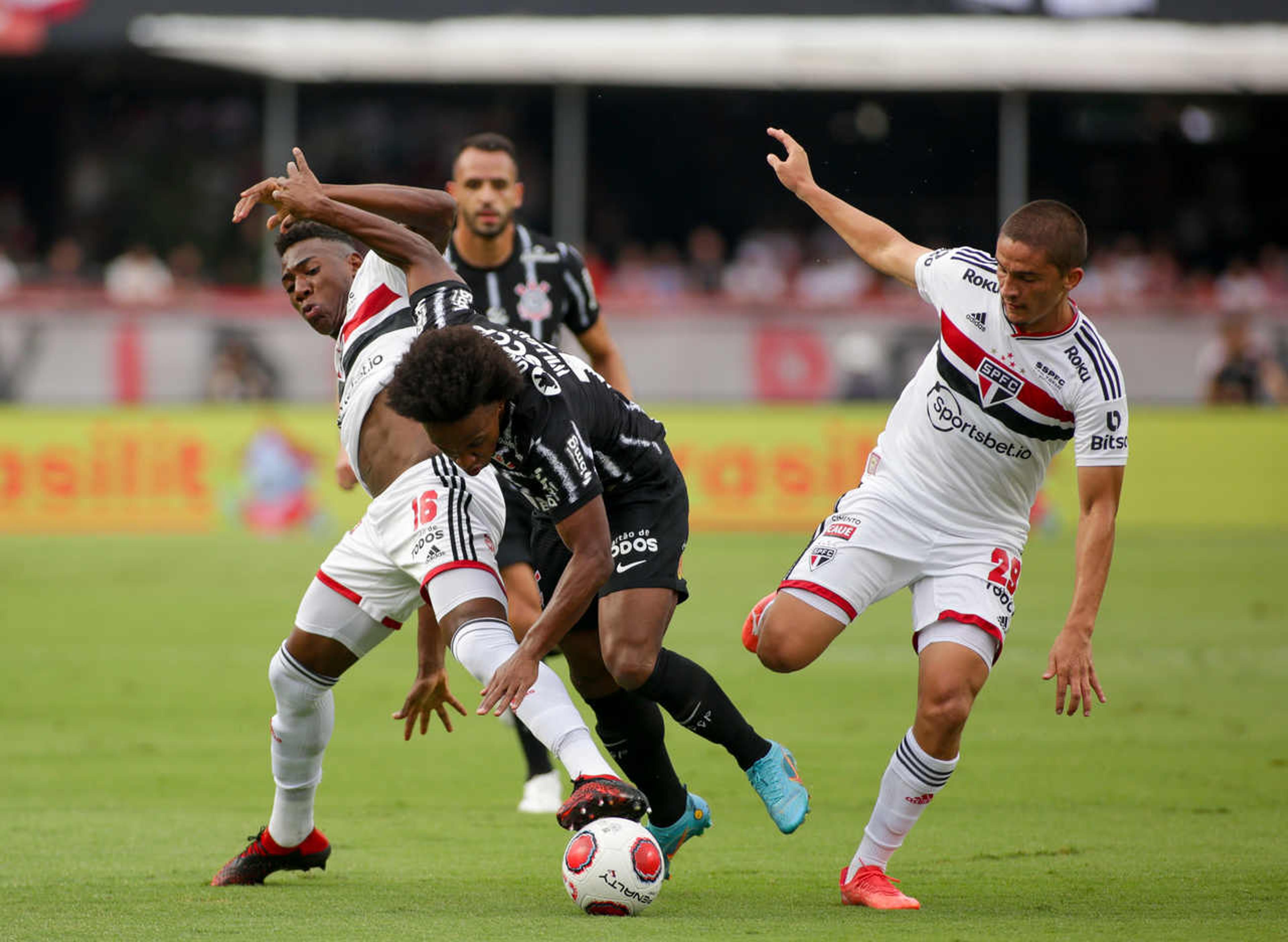 Apostas: Cotações para o clássico entre Corinthians e São Paulo