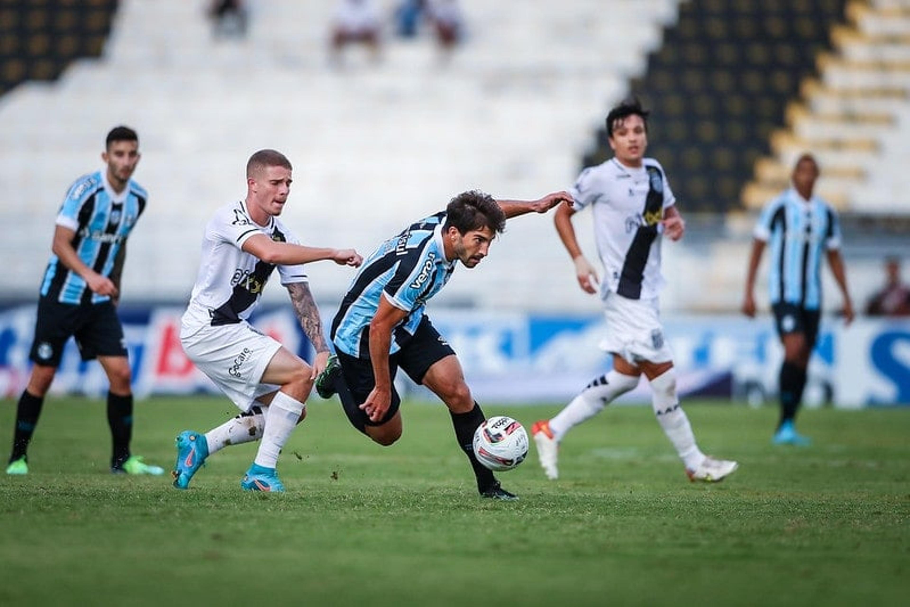 Grêmio x Ponte Preta: prováveis escalações e onde ver ao jogo da Série B