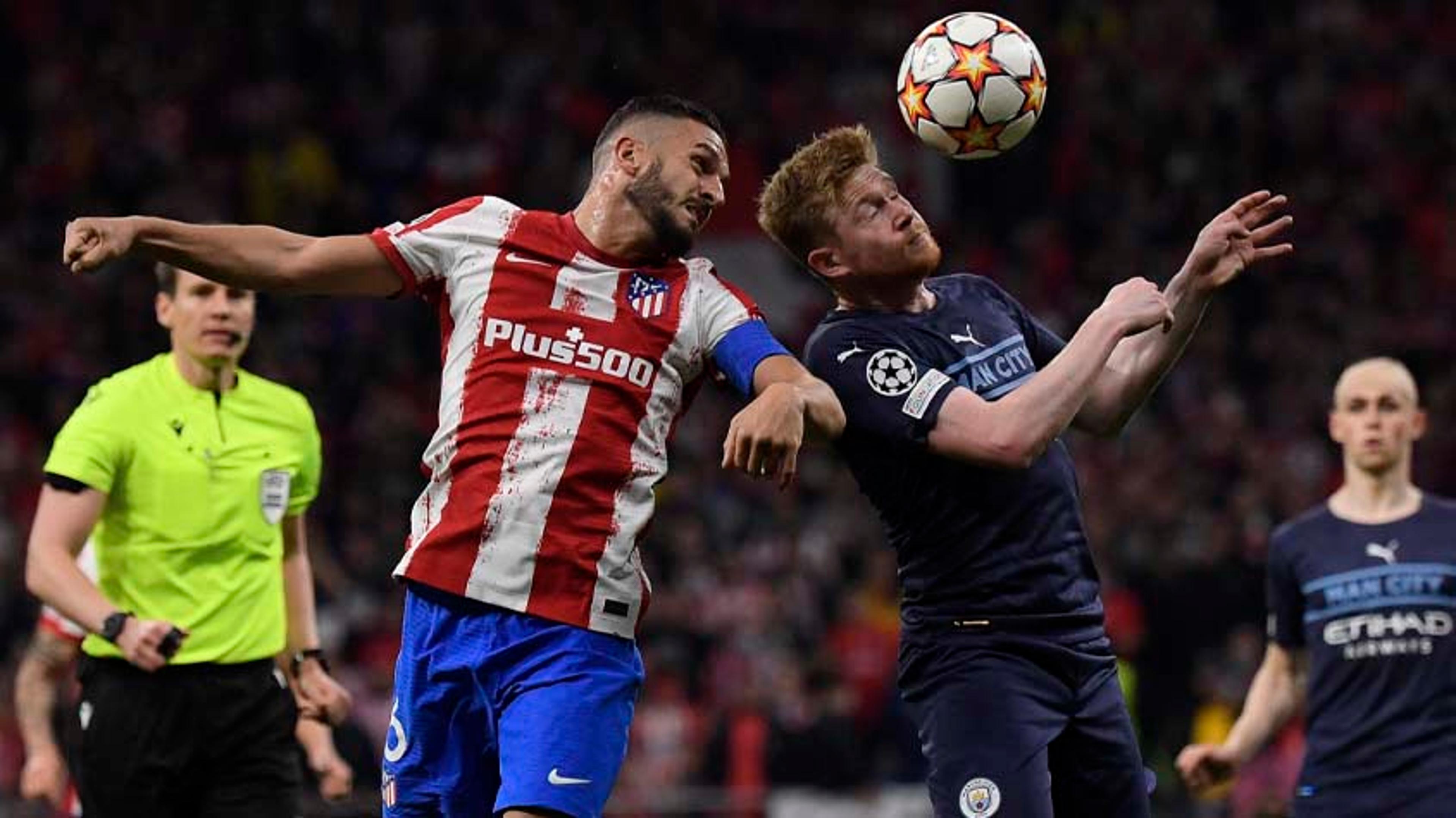 Atlético de Madrid e Manchester City empatam sem gols na volta e ingleses vão às semifinais da Champions