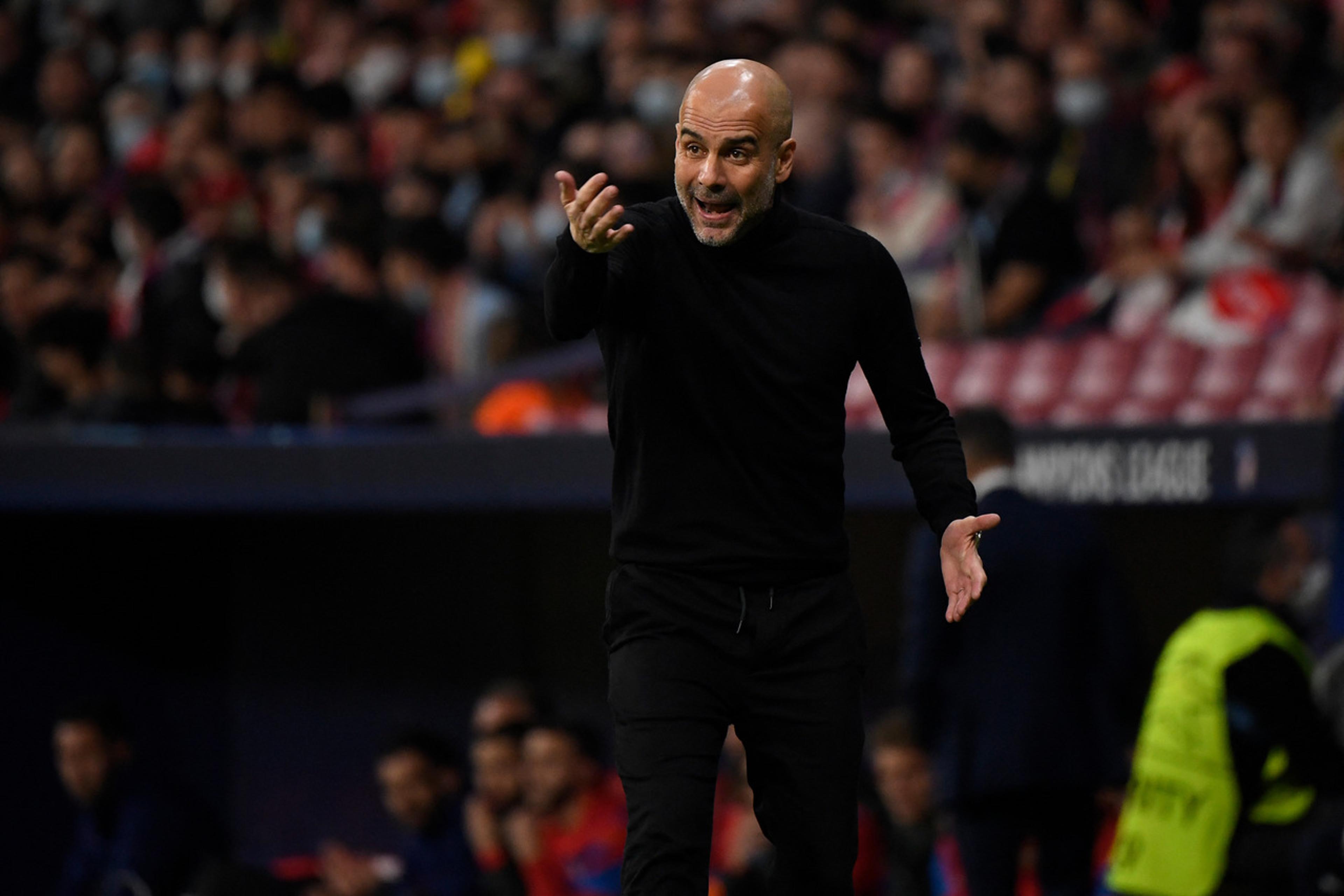 Presidente do Atlético de Madrid provoca Guardiola após duelo na Champions: ‘Teve sua Pré-História’