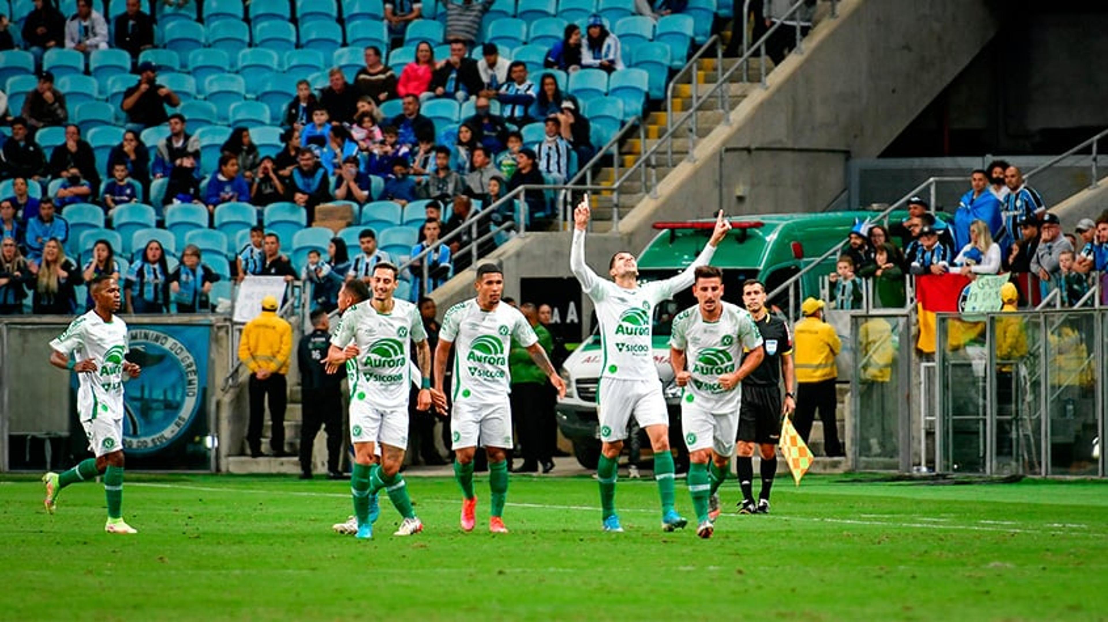 Chapecoense entra na zona de rebaixamento