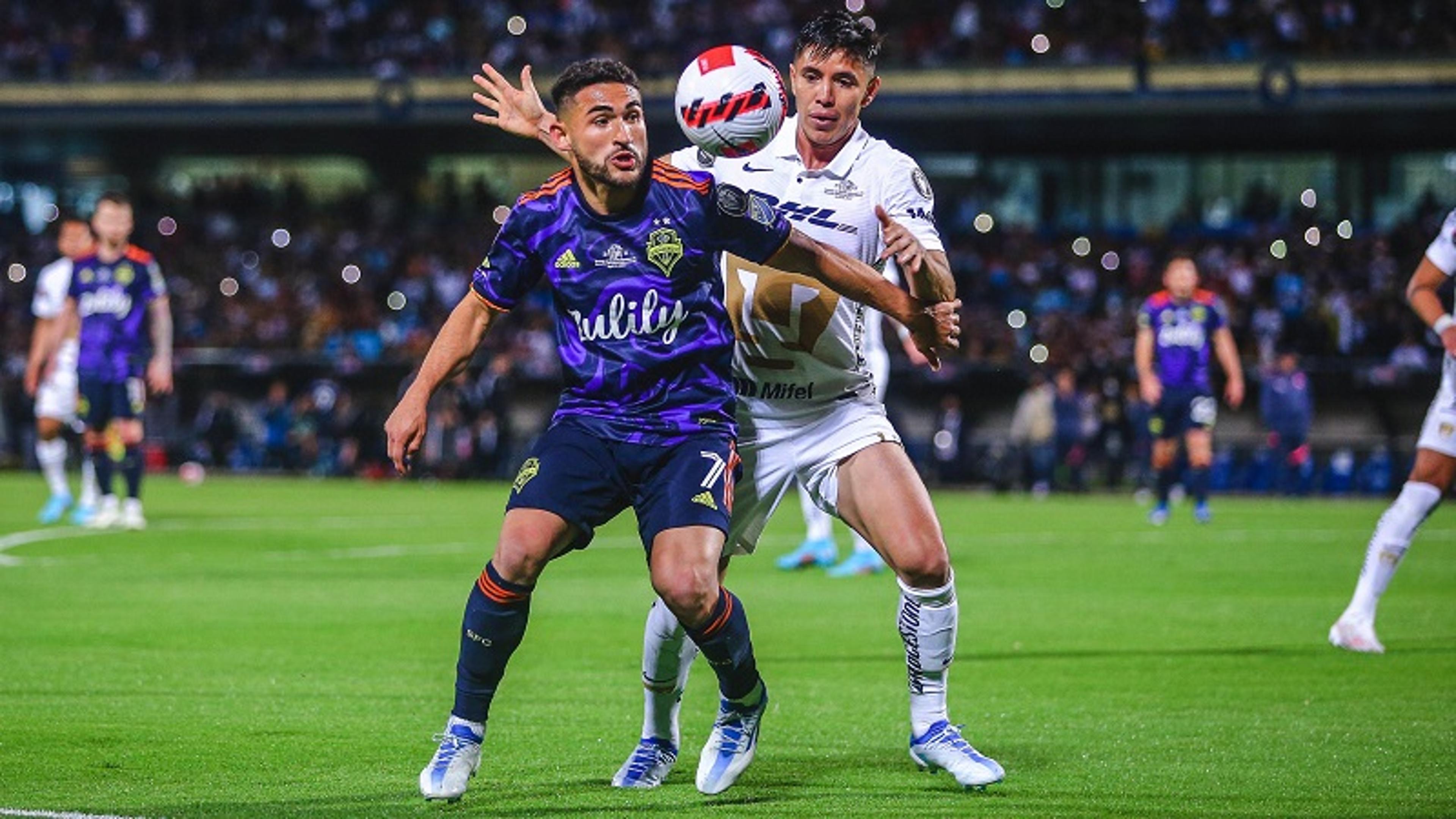 Pumas e Sounders empatam na ida pela decisão da Concachampions