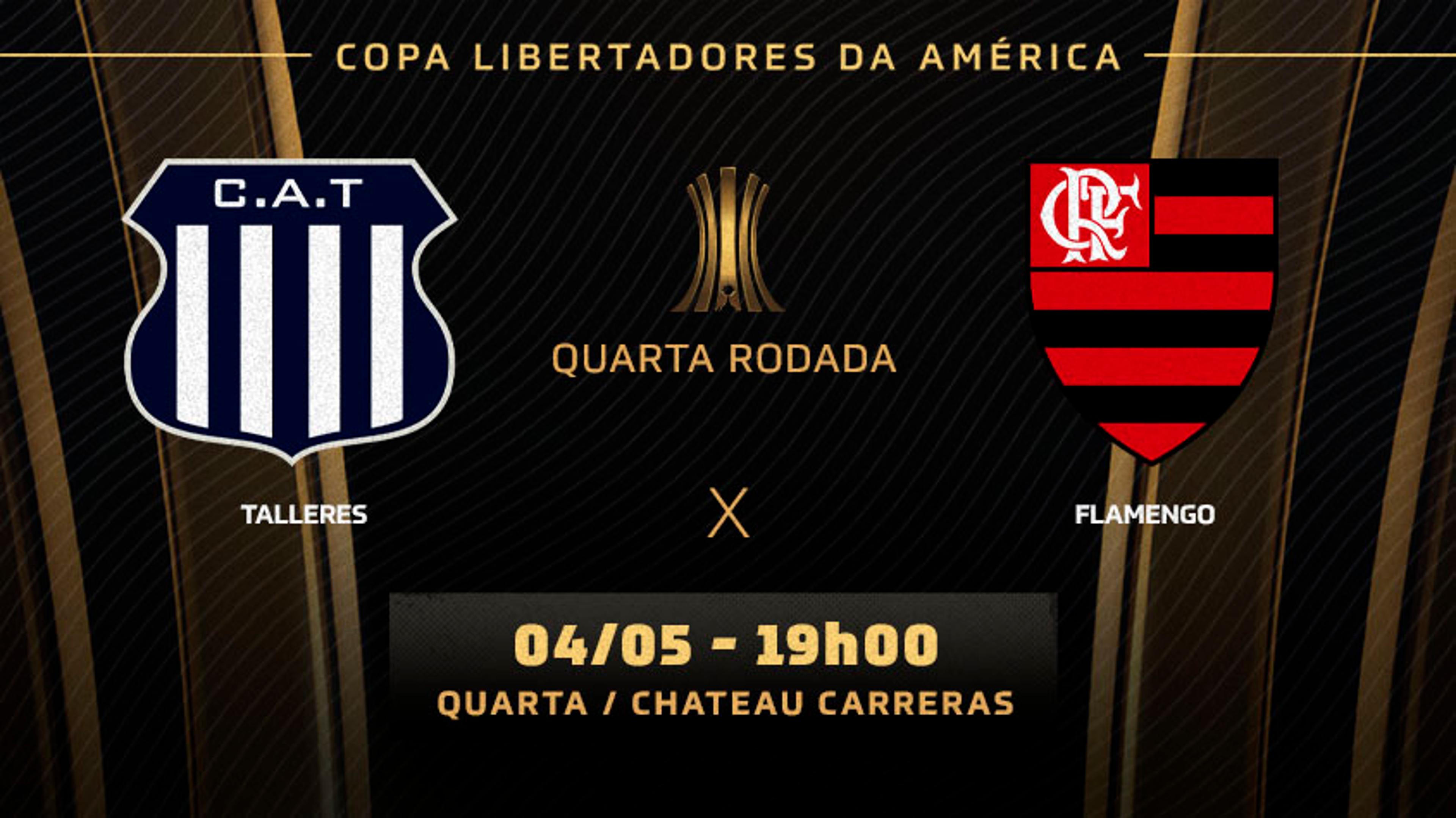 Talleres-ARG x Flamengo: prováveis times, desfalques e onde assistir