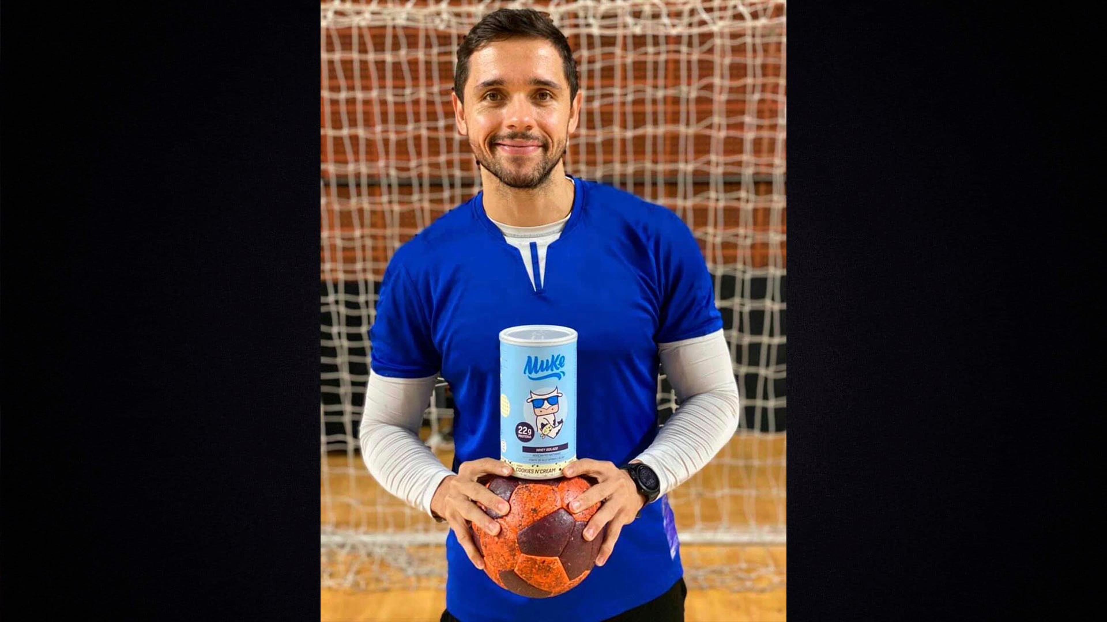 ‘No auge’ aos 39 anos, jogador de handebol Diogo Hubner exalta a importância do descanso e da boa alimentação